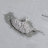 3D-Landkartenschmuck