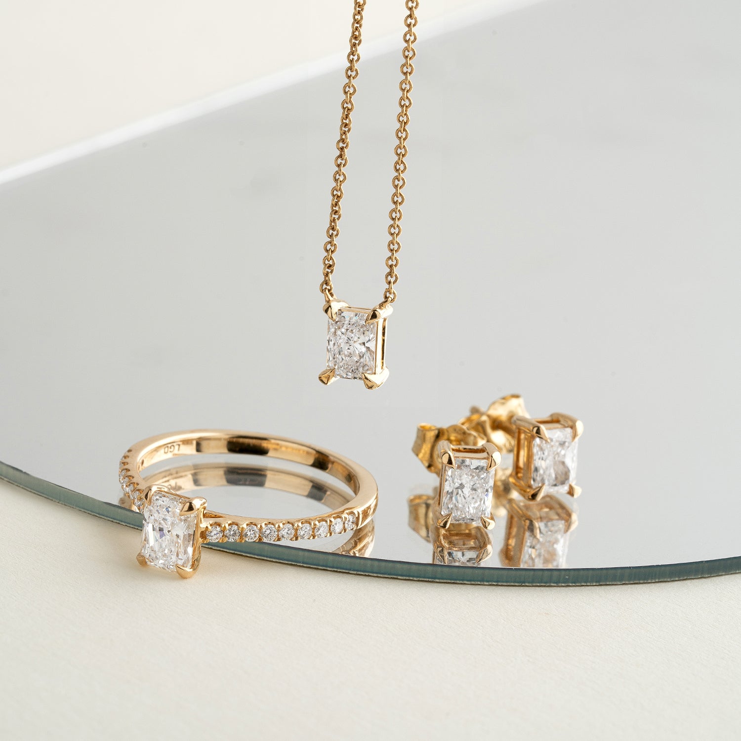 Ohrstecker Lab Grown Diamond