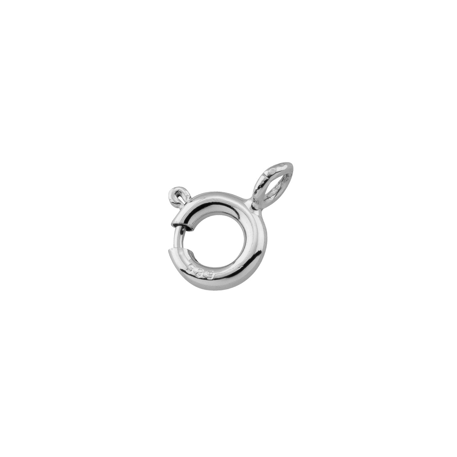 Druckring 925/- Silber rhodiniert
