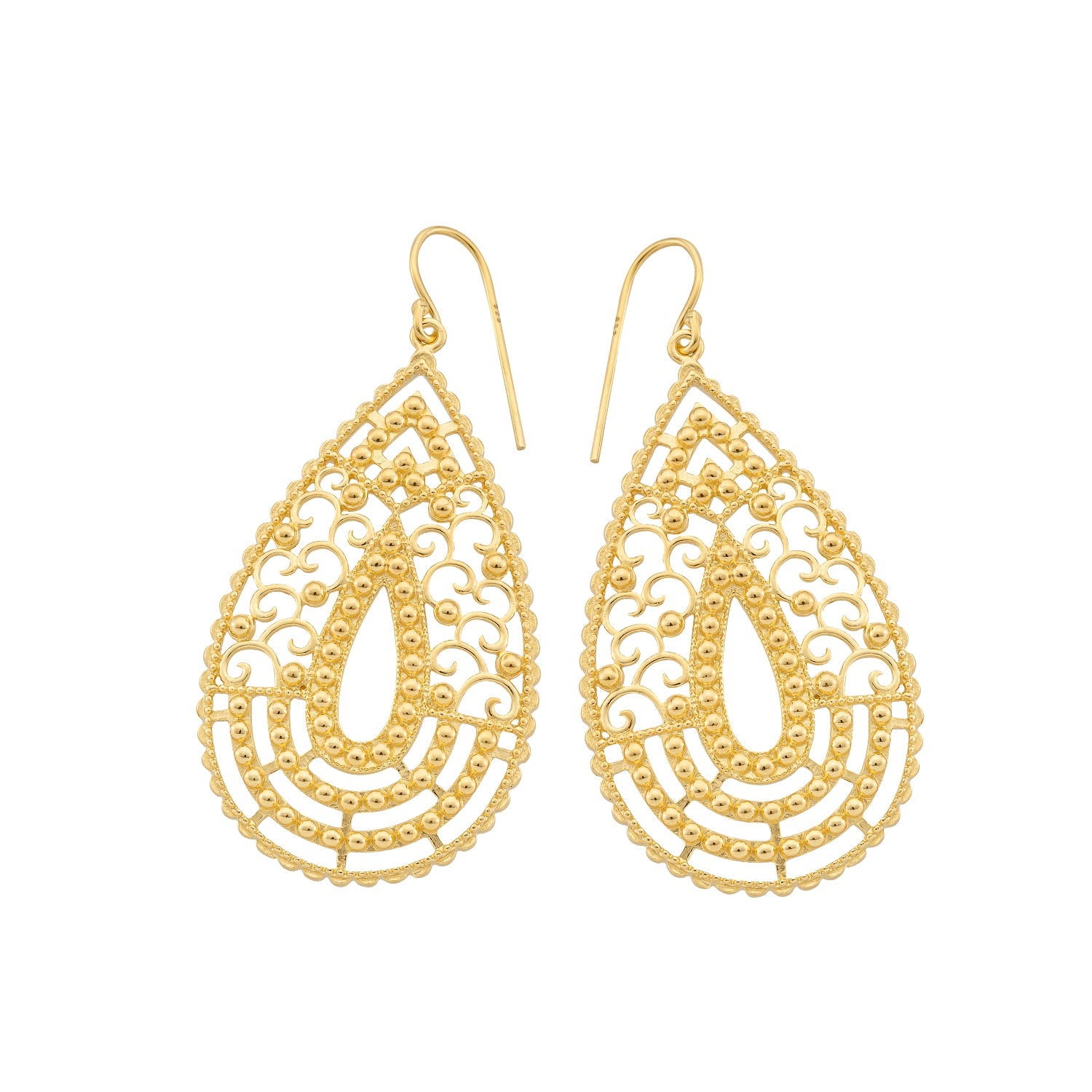 Paisley earrings