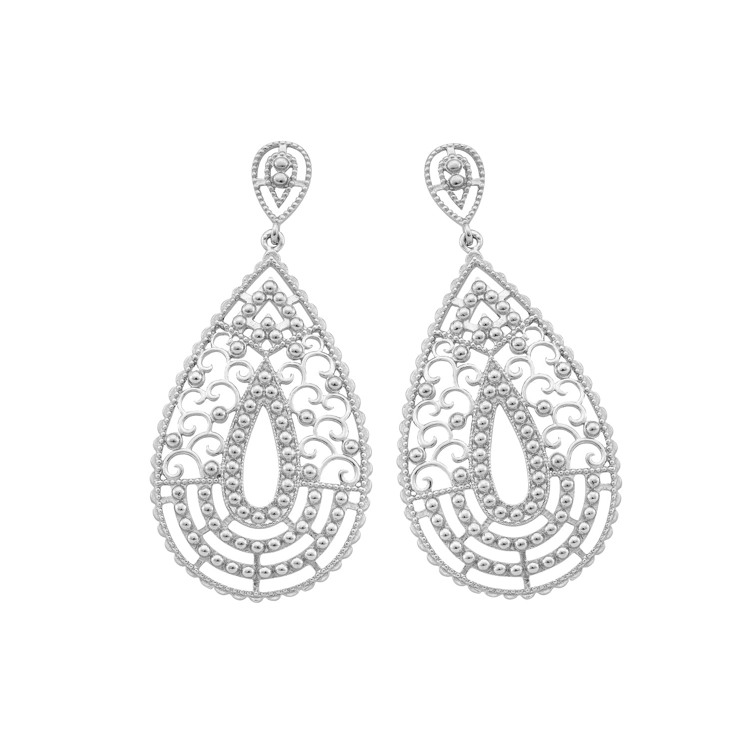 Paisley earrings