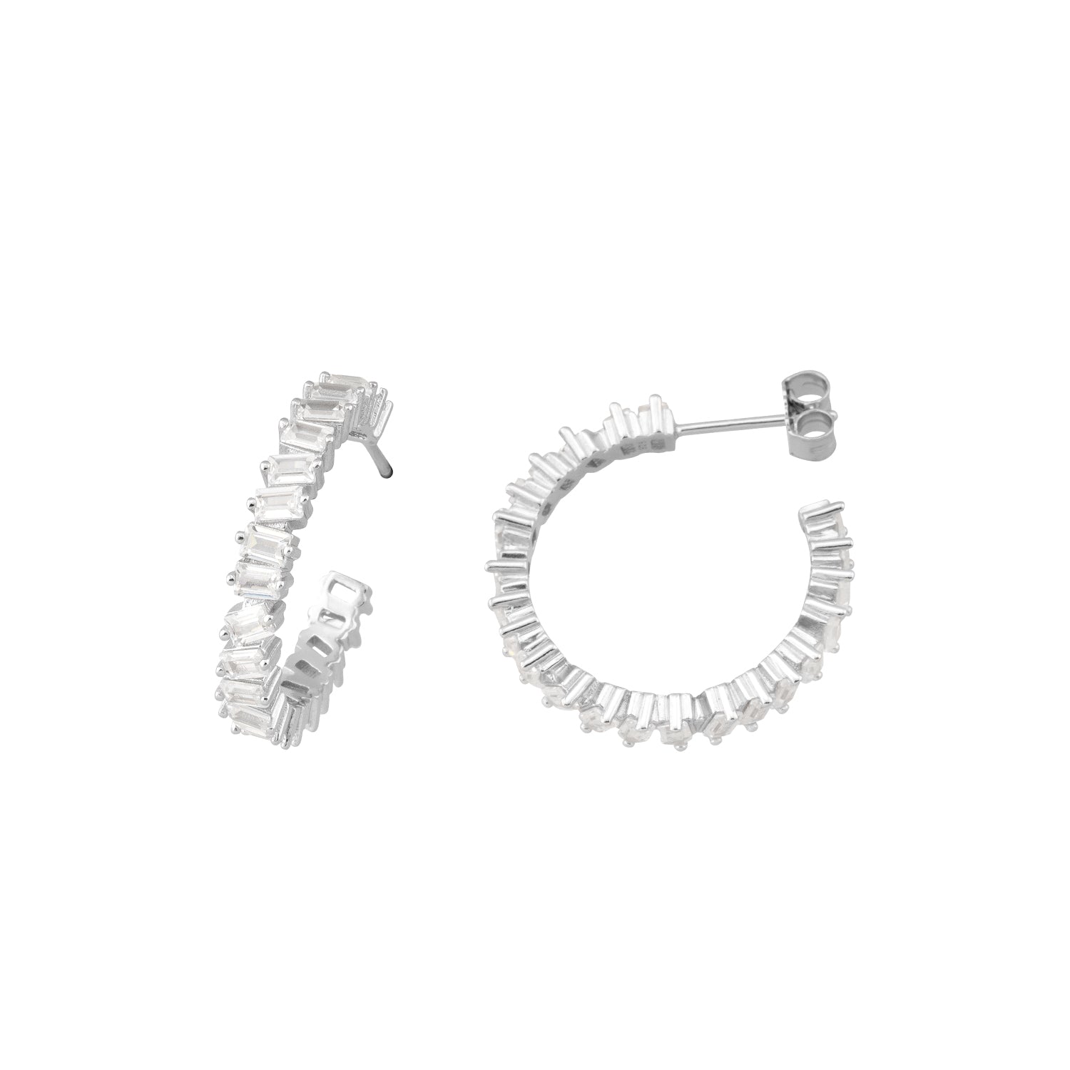Hoop earrings