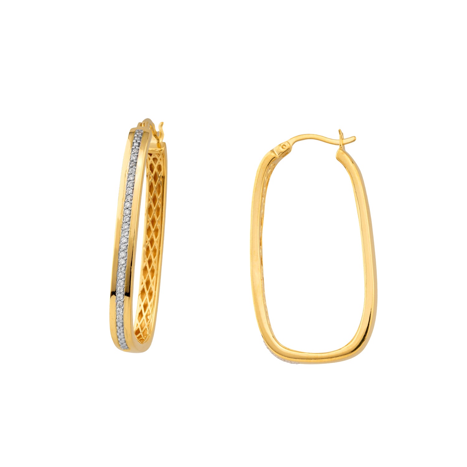 Hoop earrings
