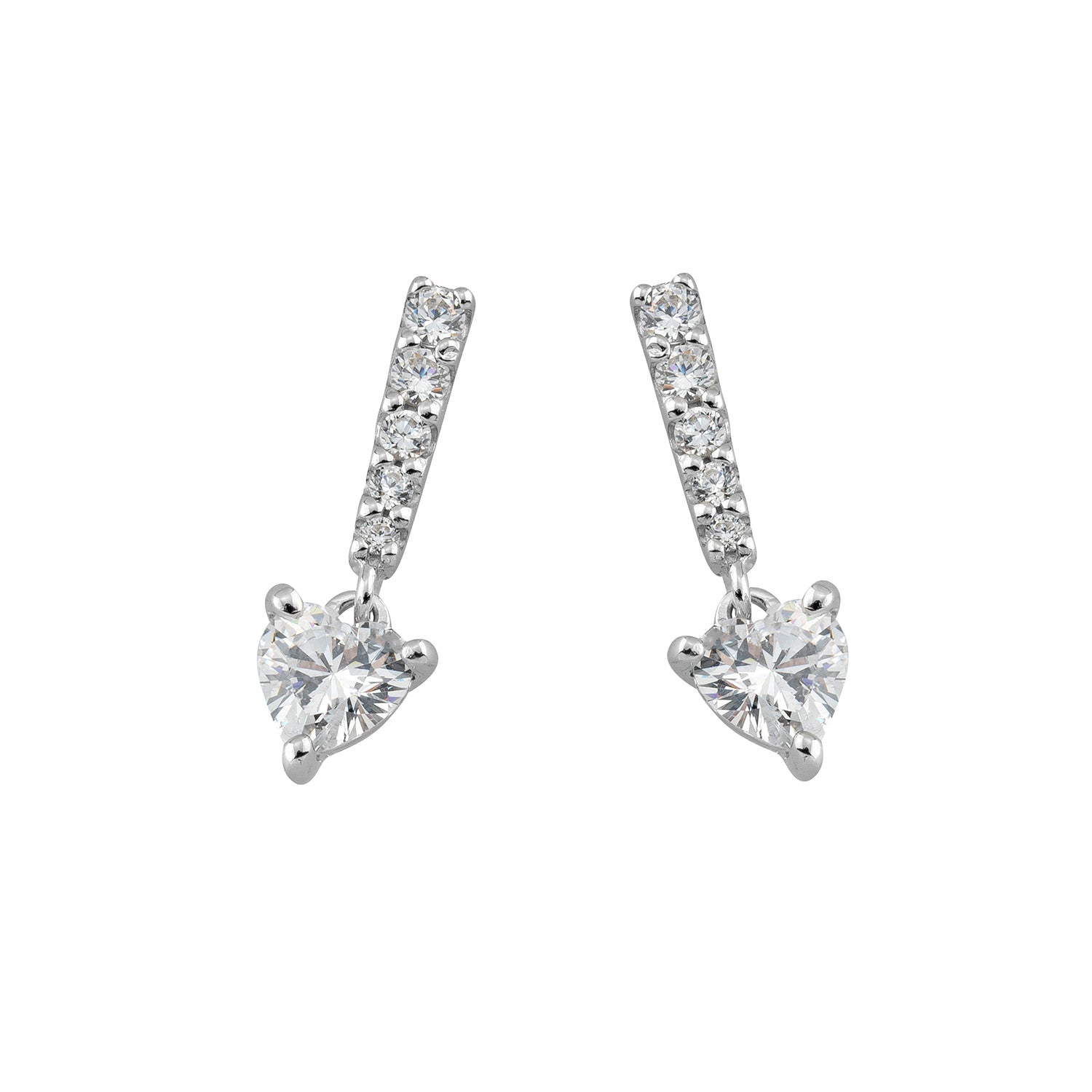 Heart earrings