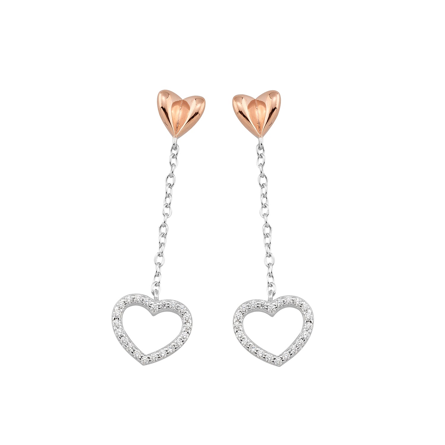 Heart earrings