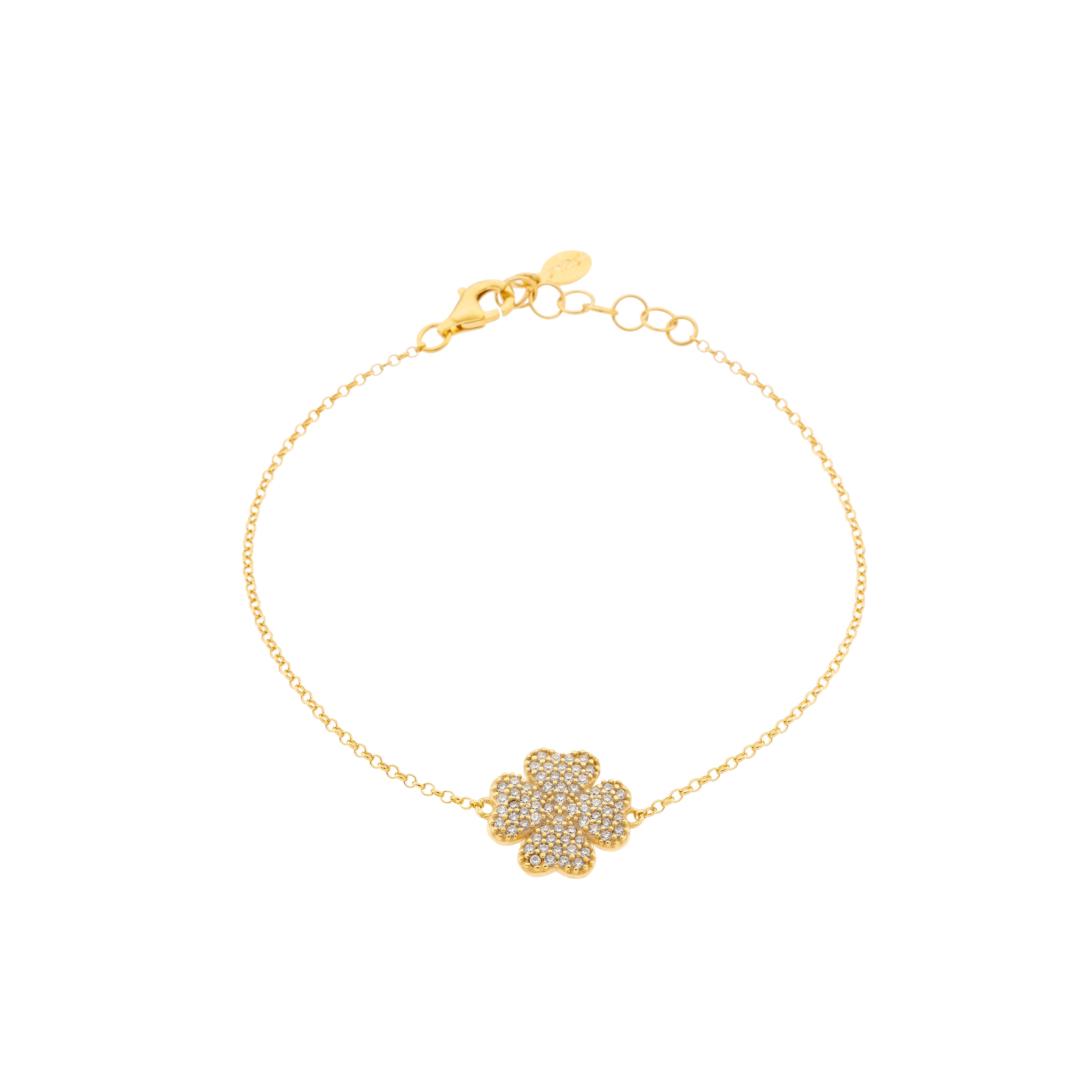 clover leaf bracelet