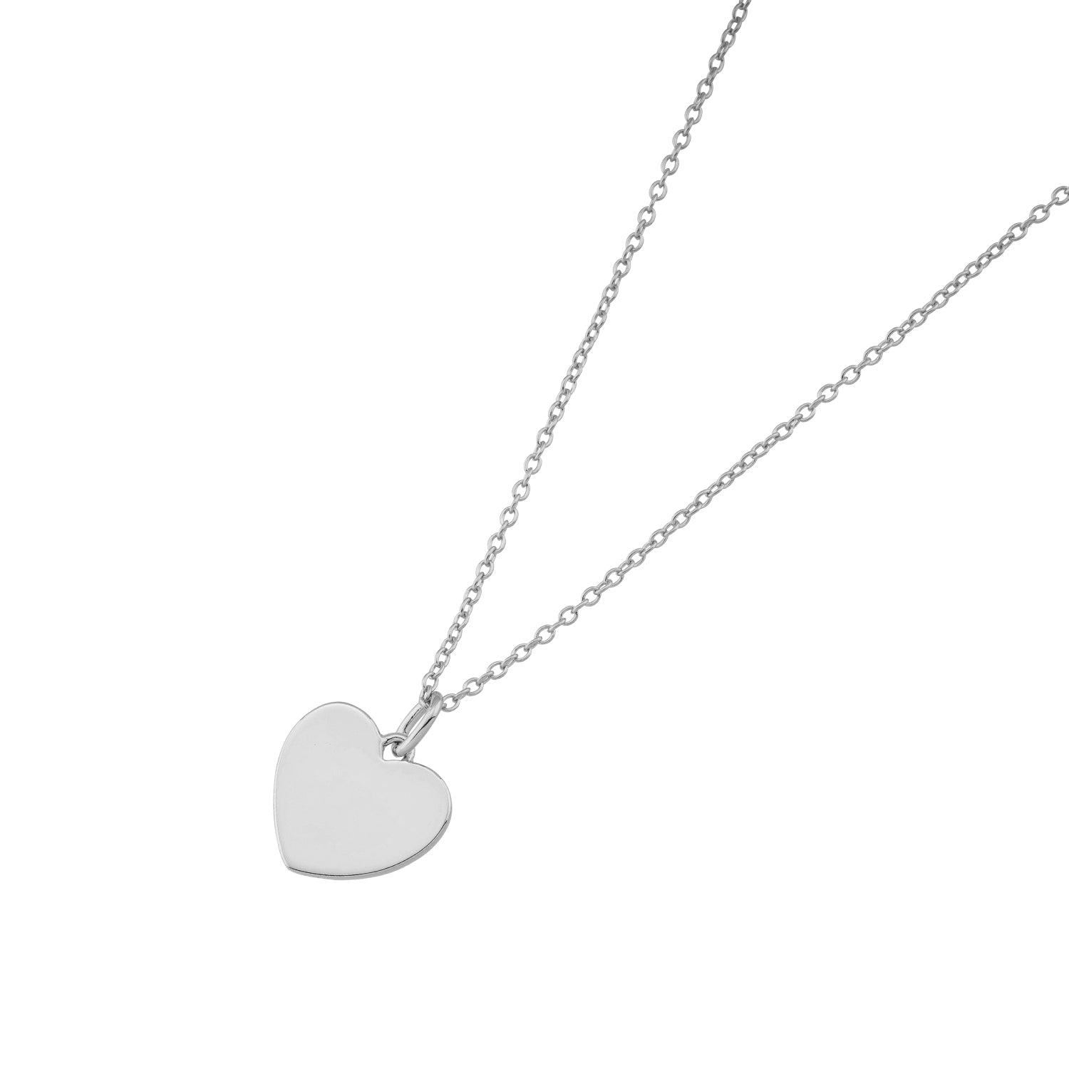 Collier Gravurplatte Herz