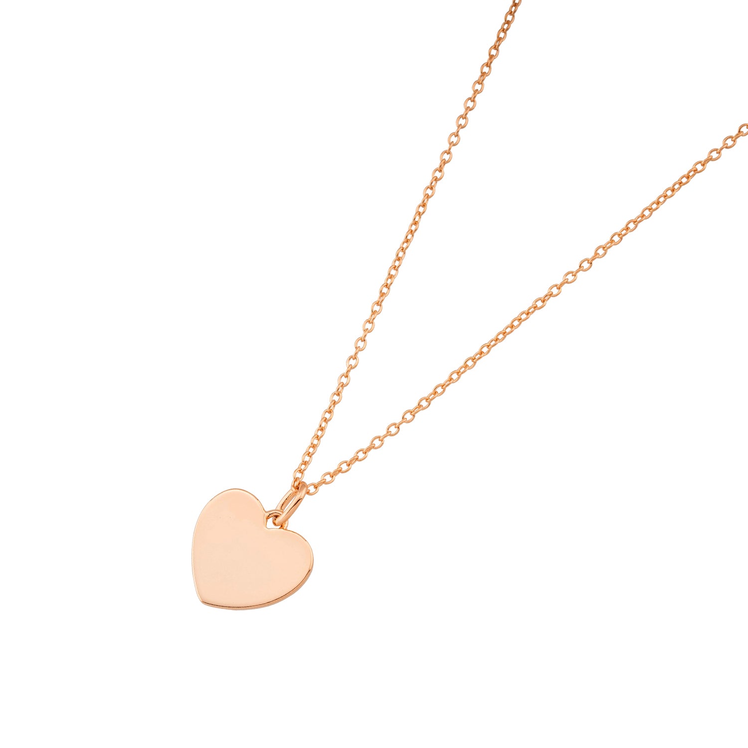Collier Gravurplatte Herz