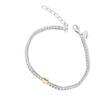 Tennis Armband Herz