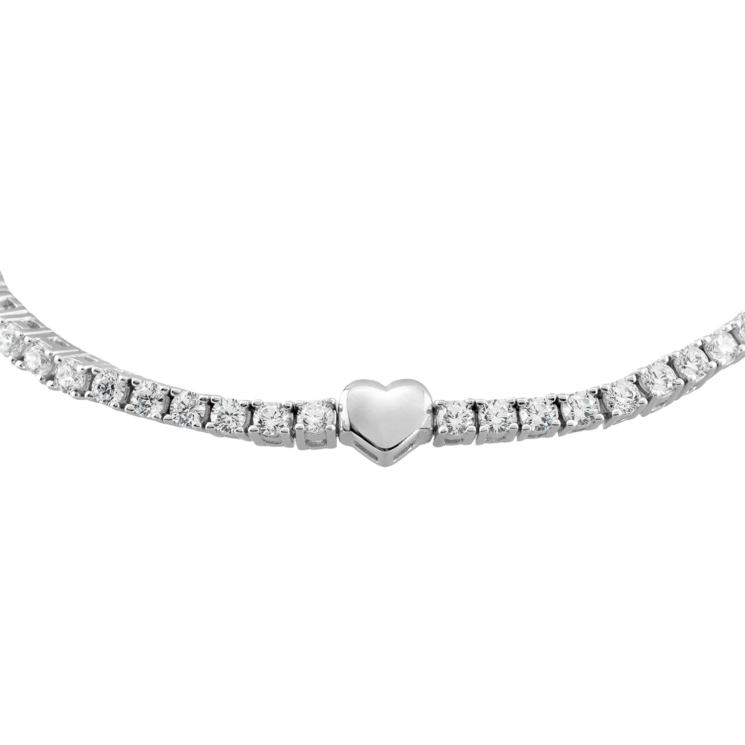 Tennis Armband Herz
