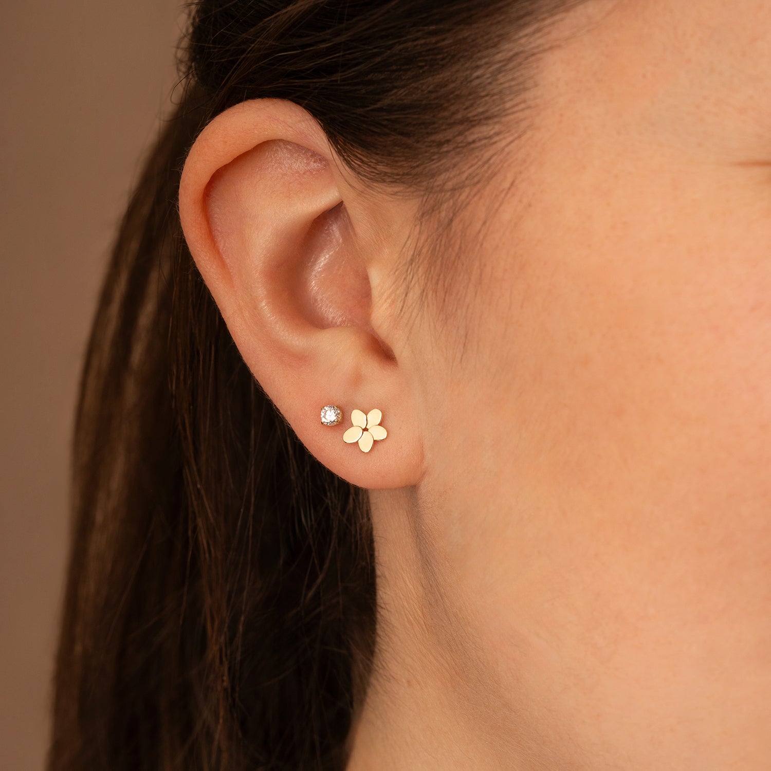 Ohrstecker Blume