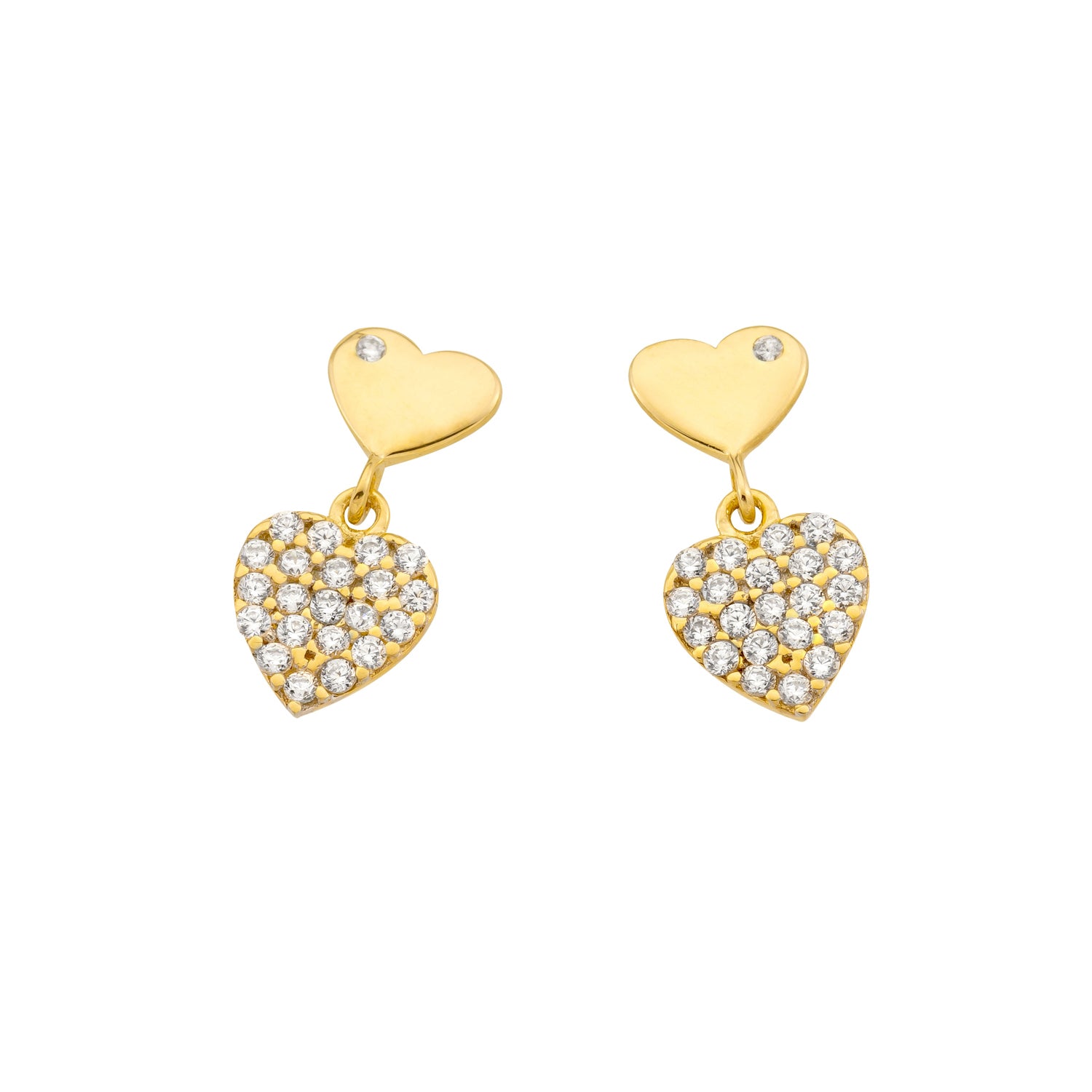 Heart earrings