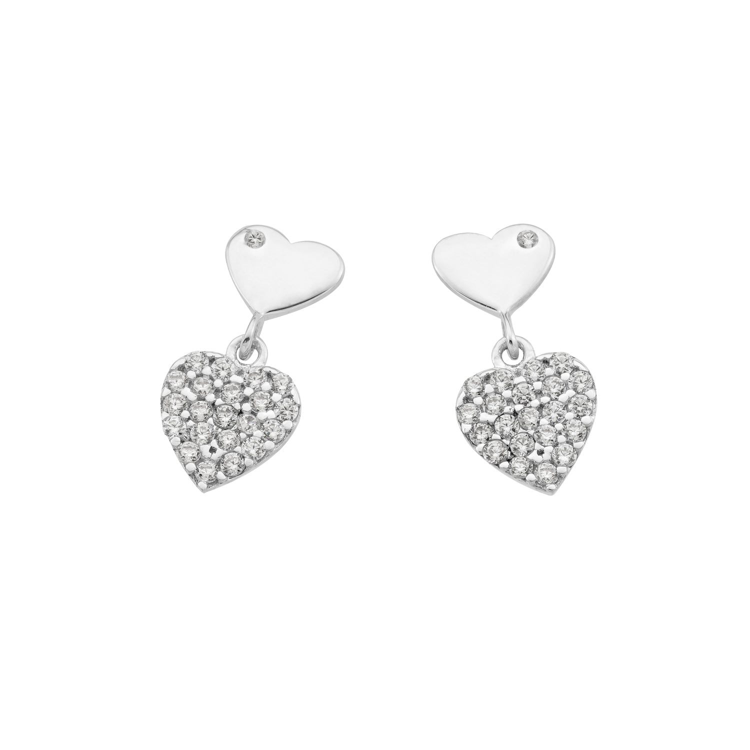 Heart earrings