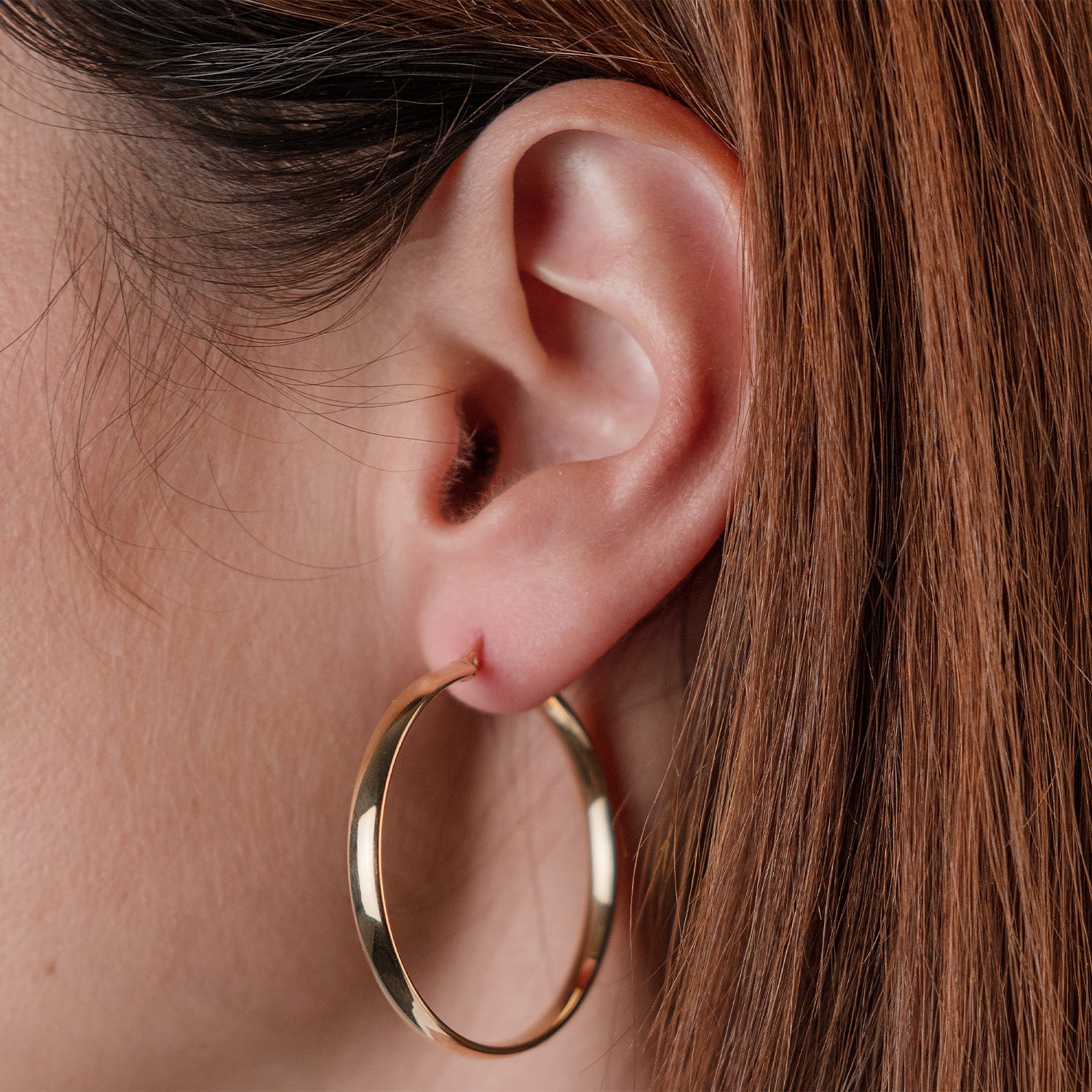 Hoop earrings