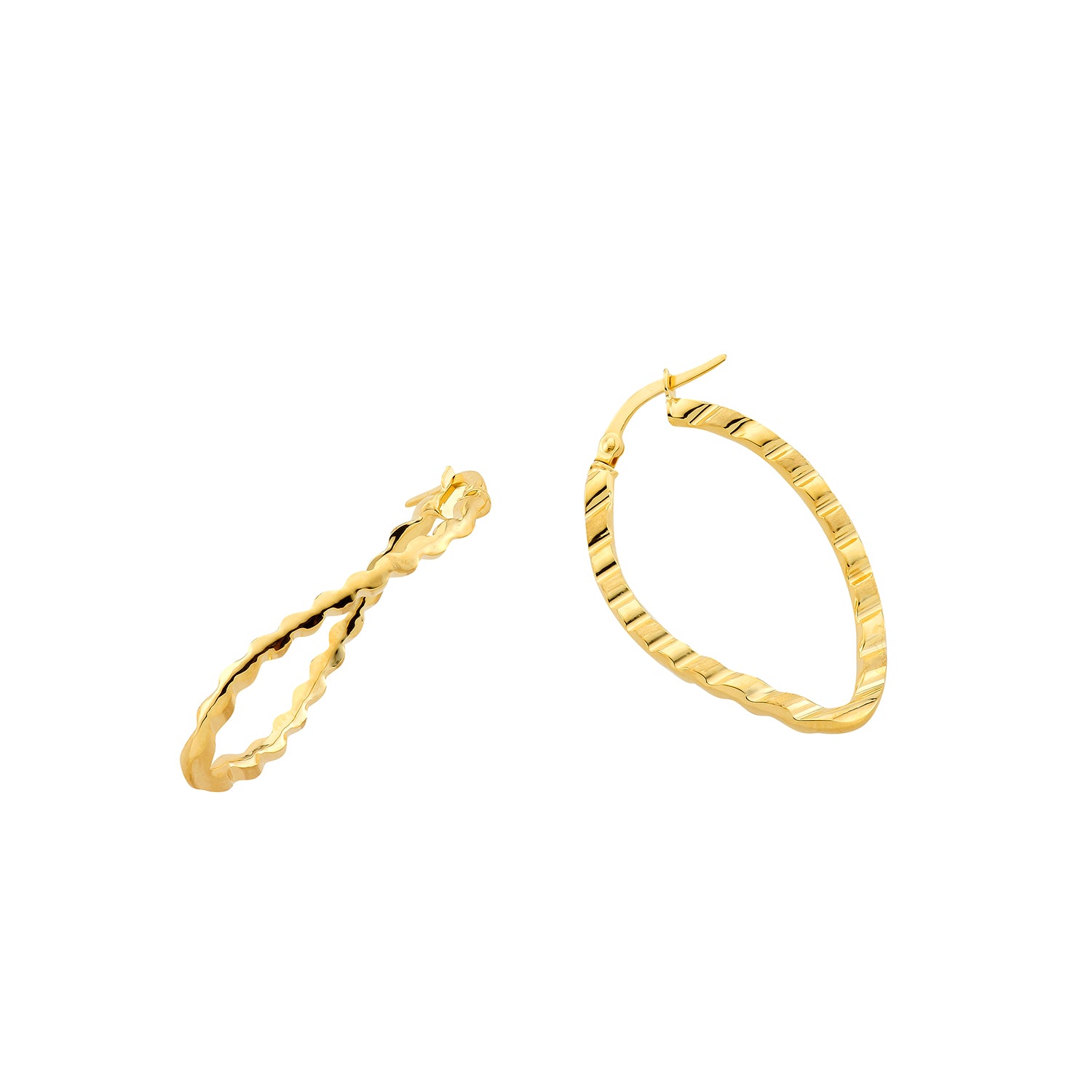 Hoop earrings