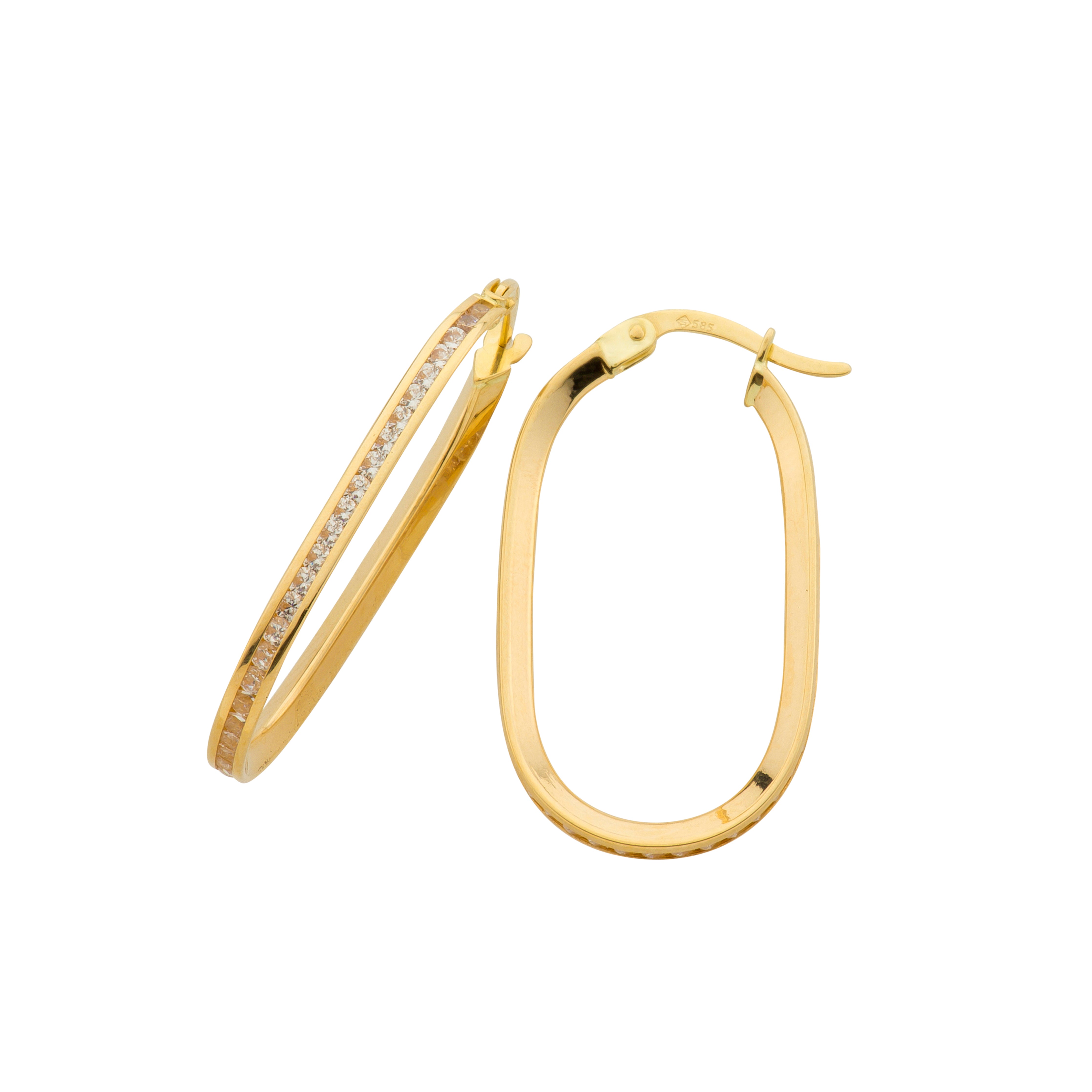 Hoop earrings