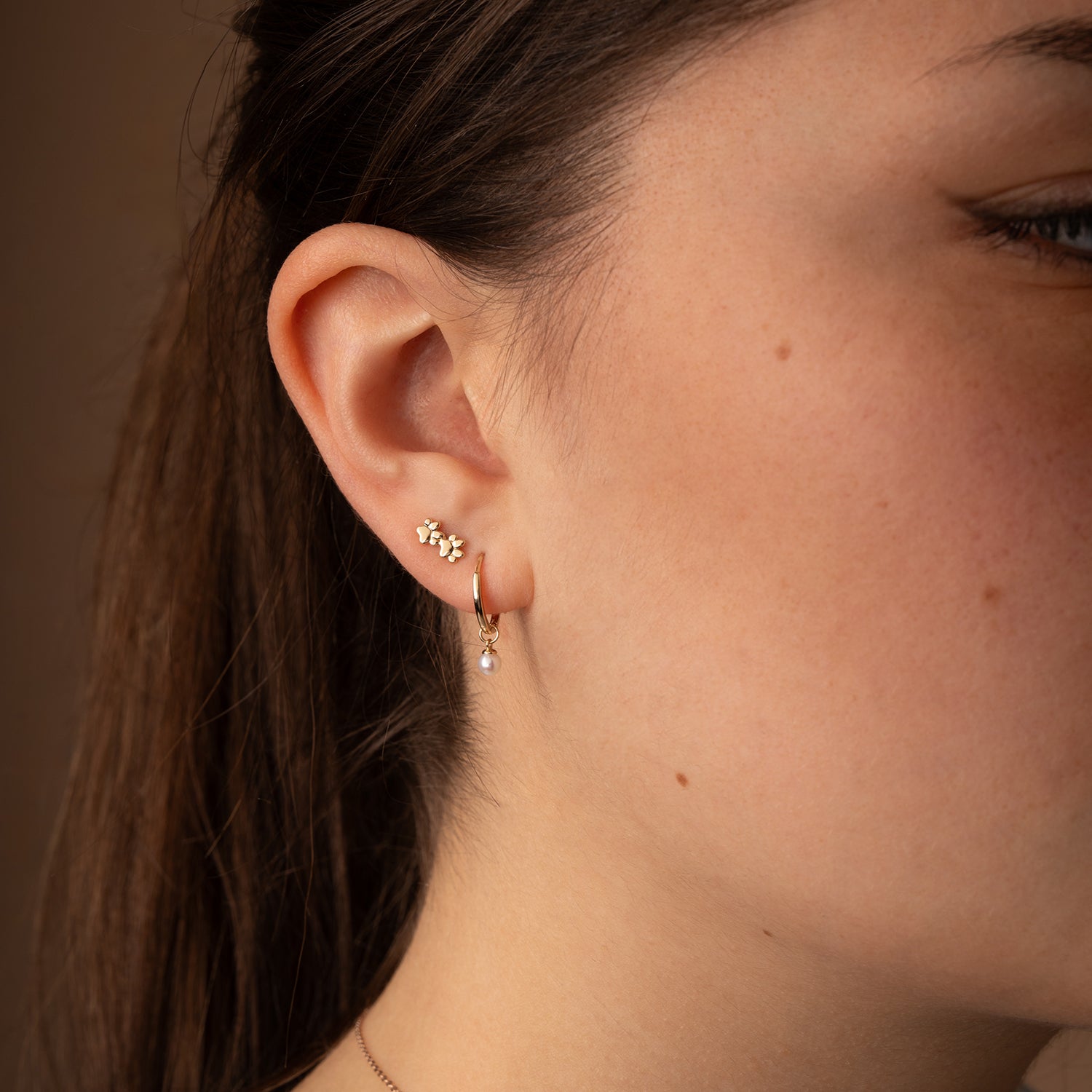 Paw Stud Earrings