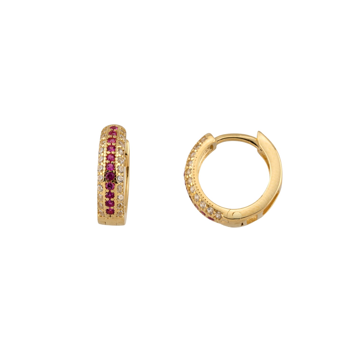 Hoop earrings