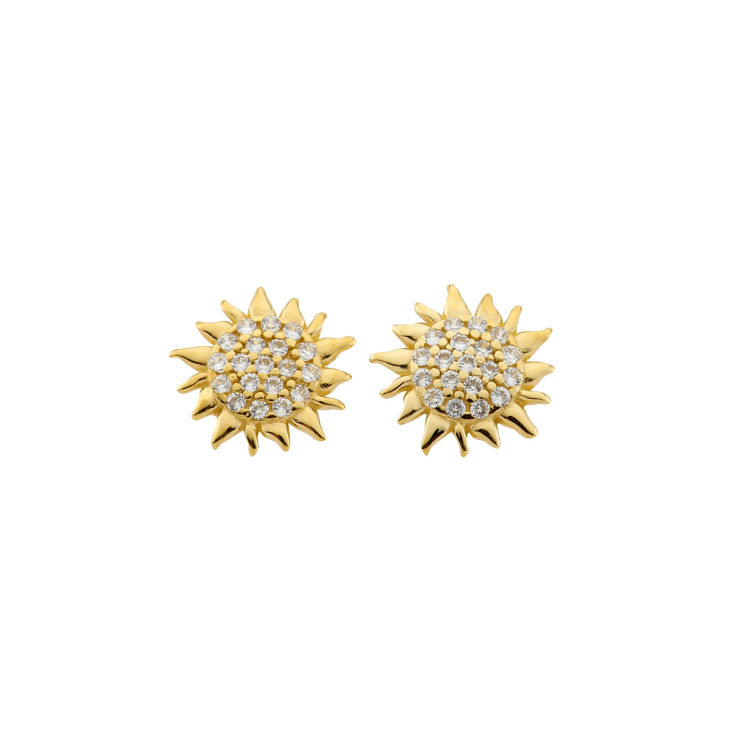 sun earrings
