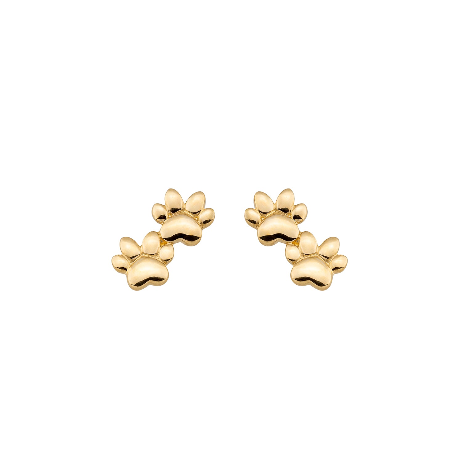 Paw Stud Earrings