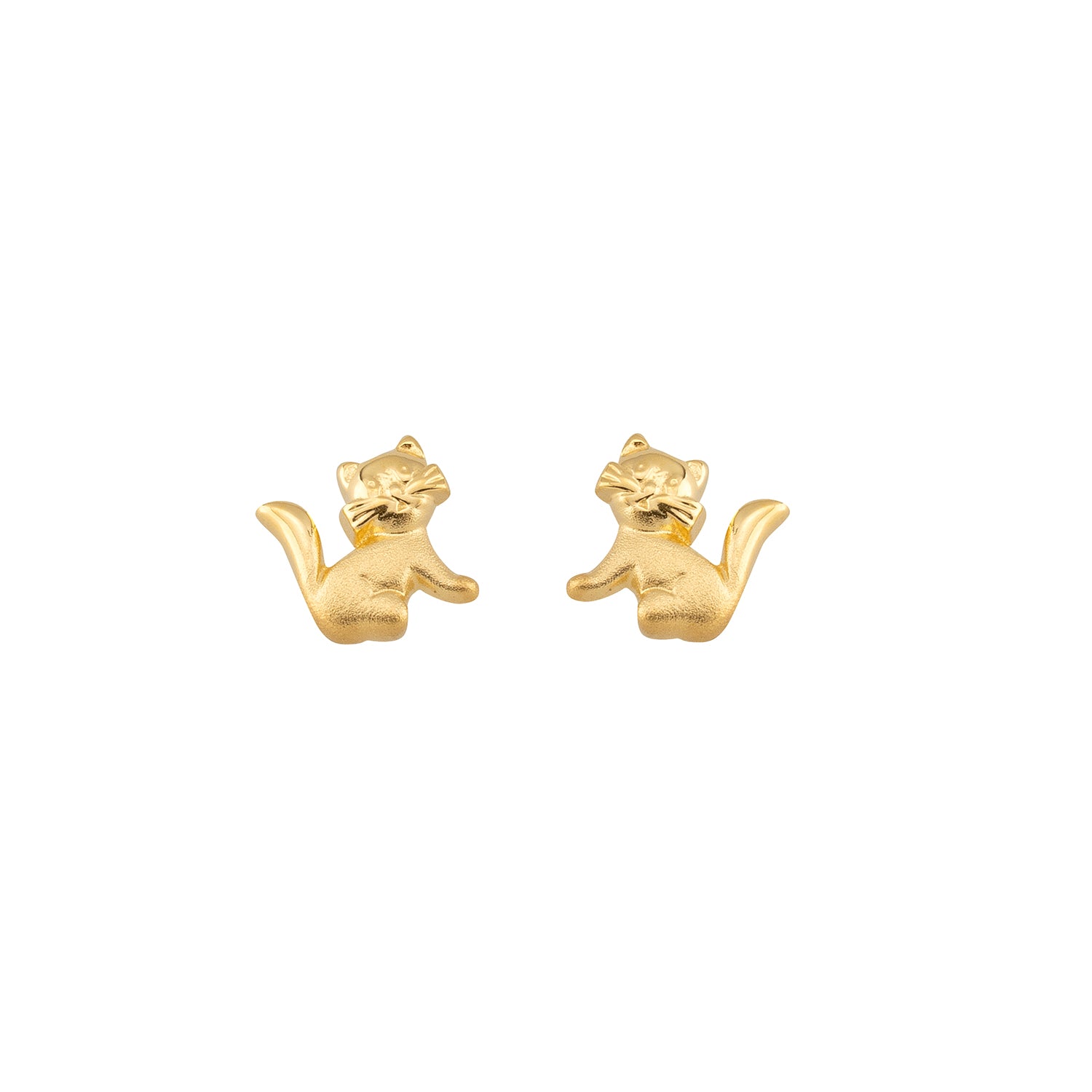 Ohrstecker Katze