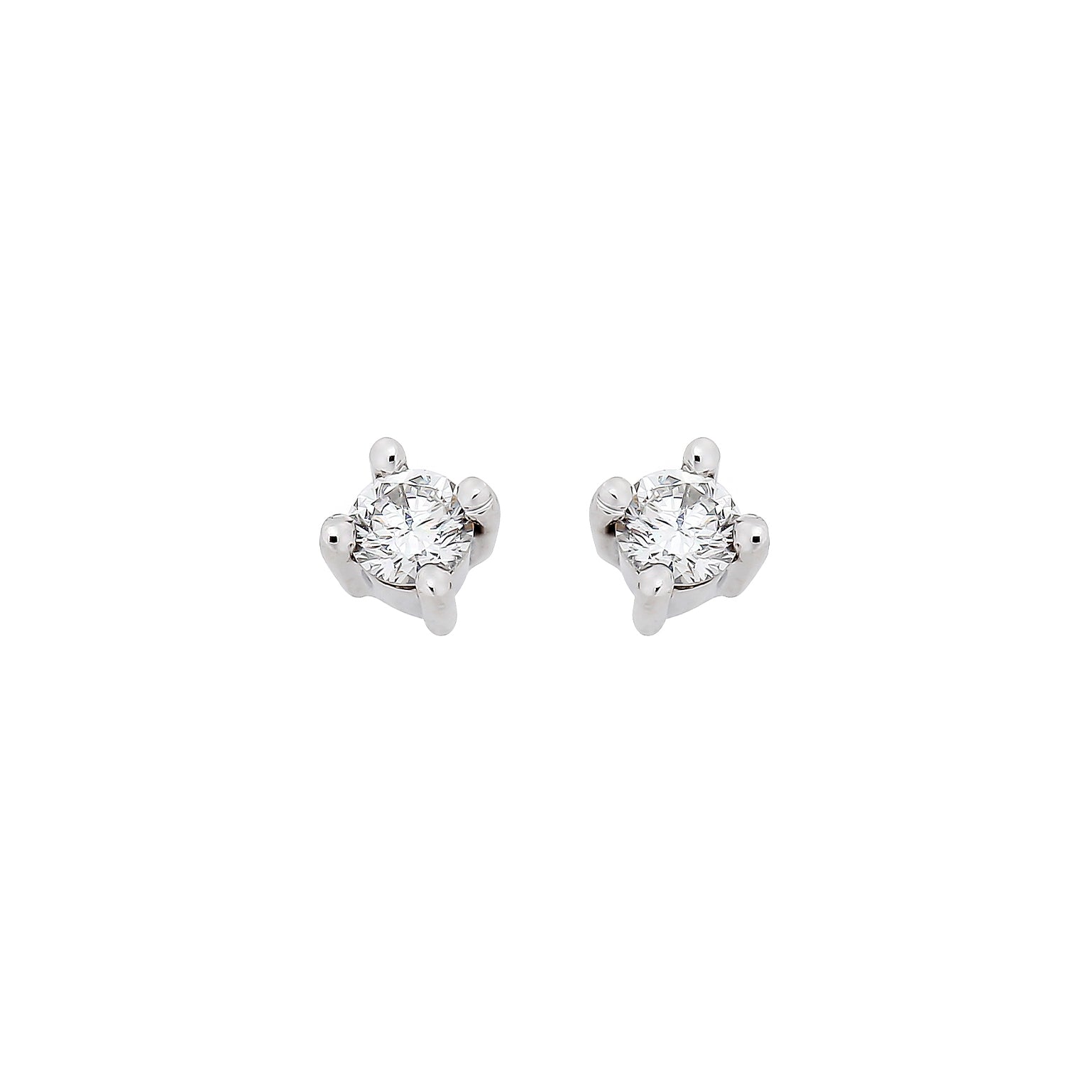 Solitaire earrings