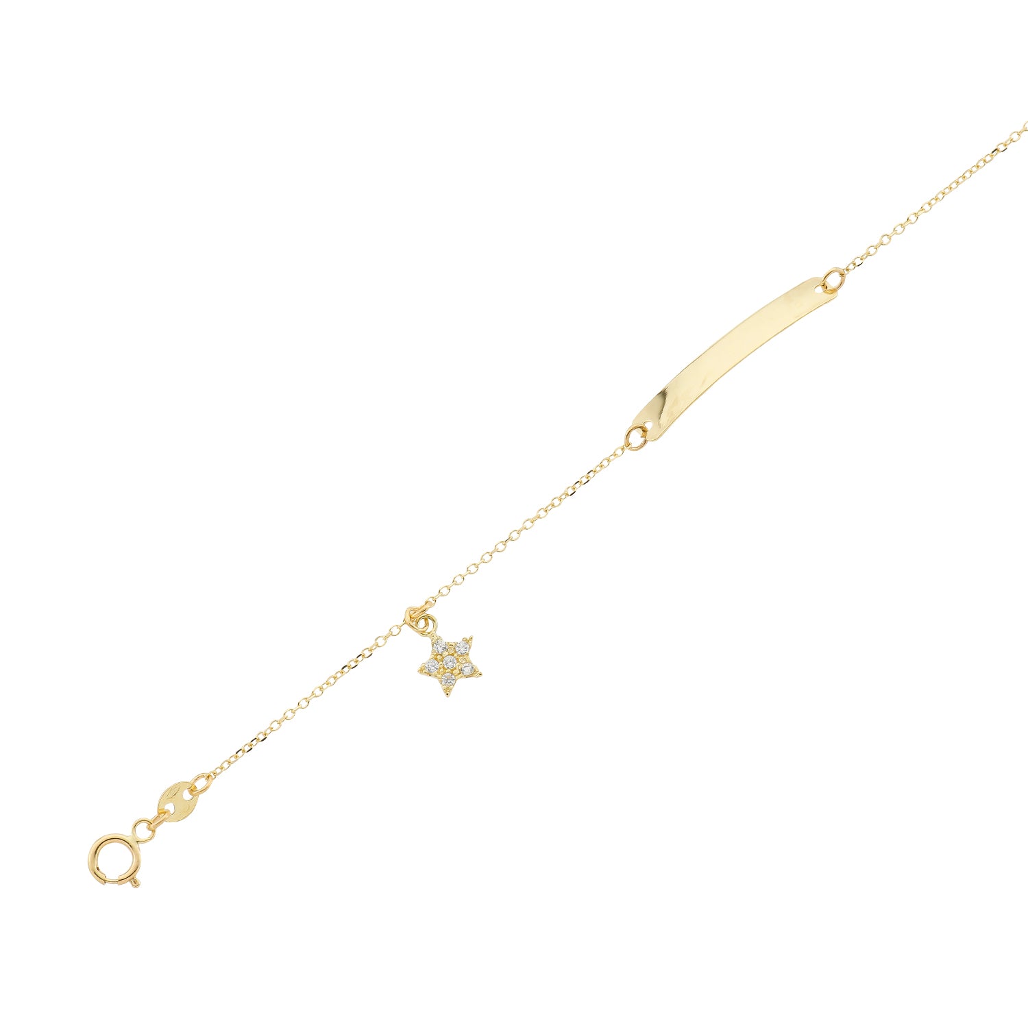 shield bracelet star
