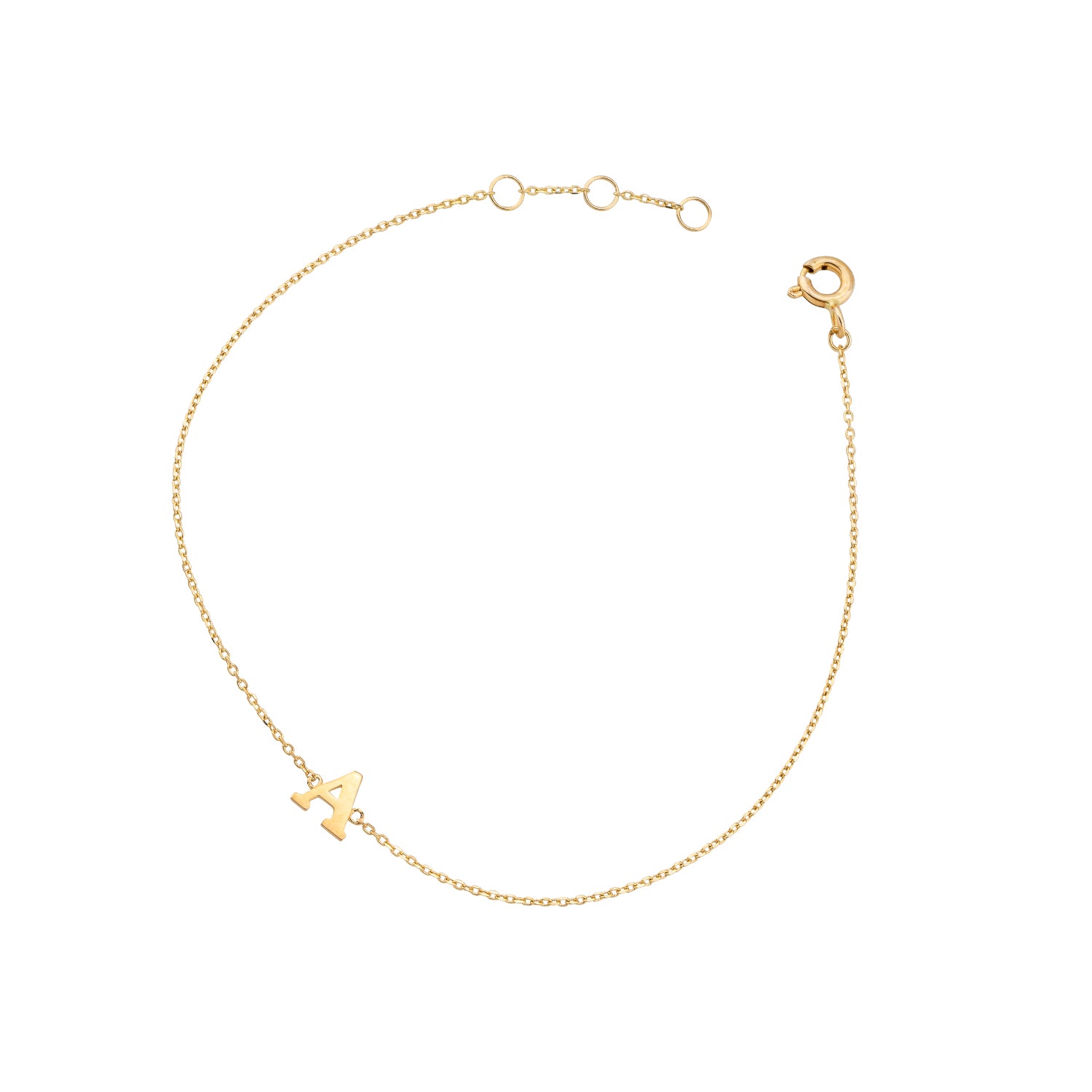 Armband Buchstabe 9K