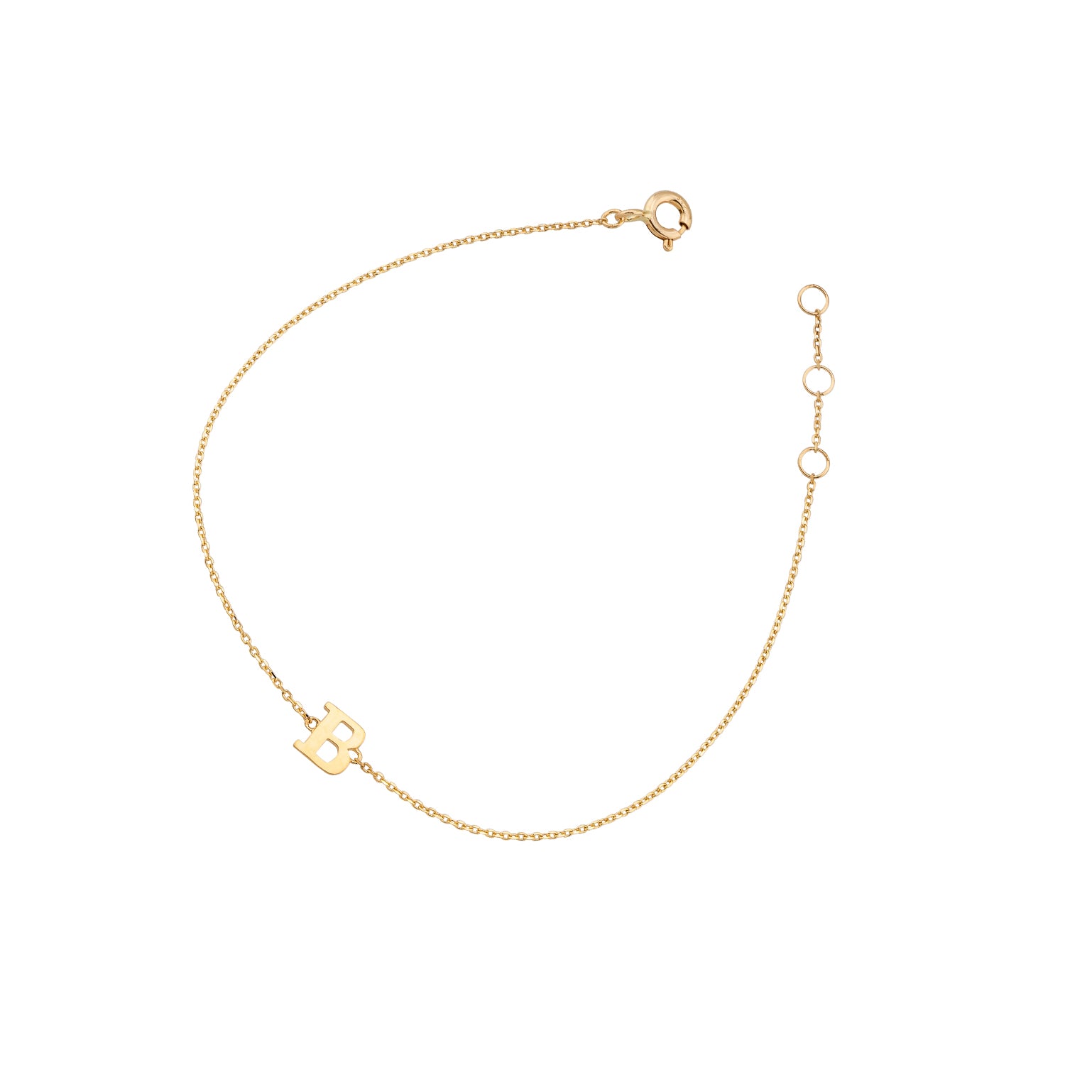 Armband Buchstabe 9K