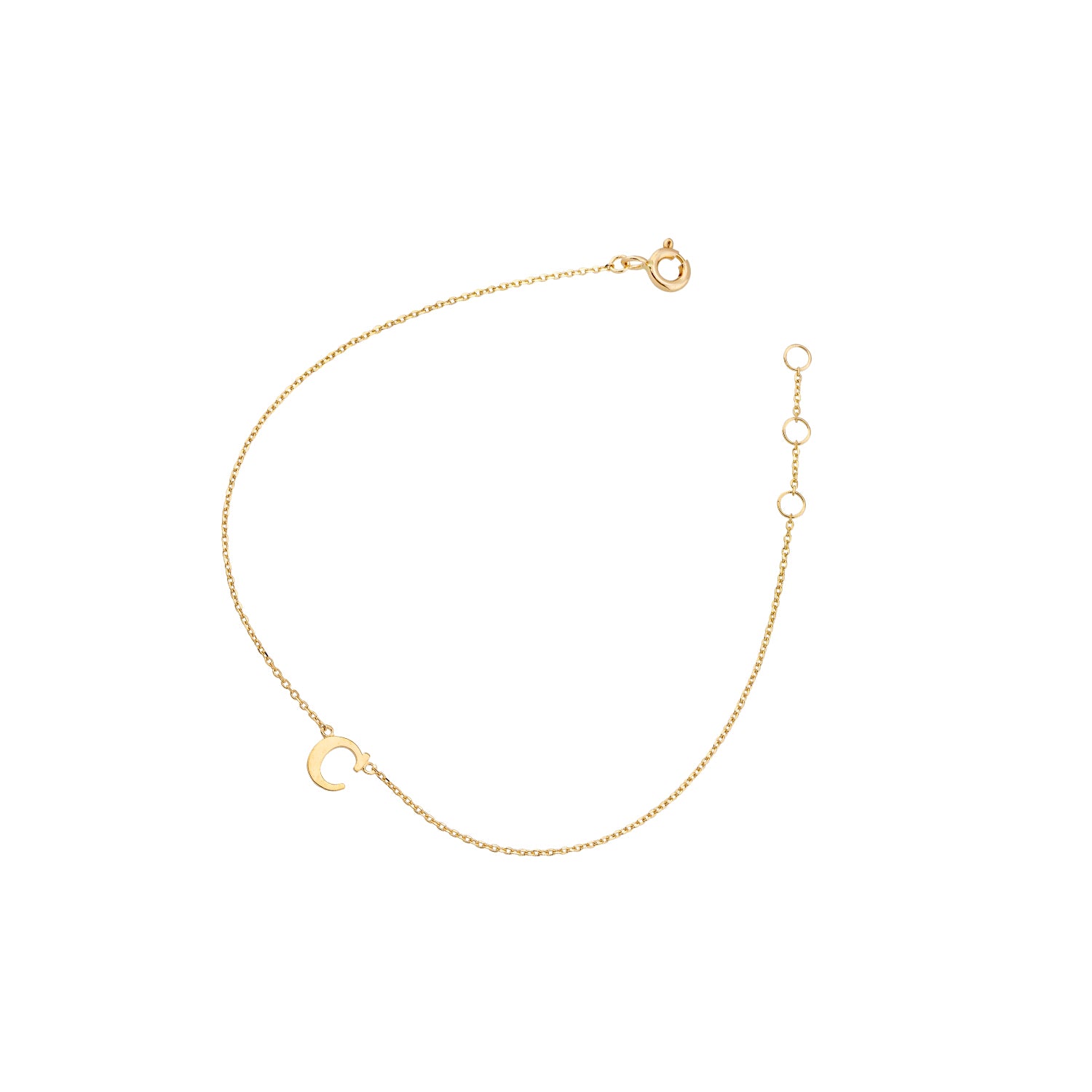Armband Buchstabe 9K