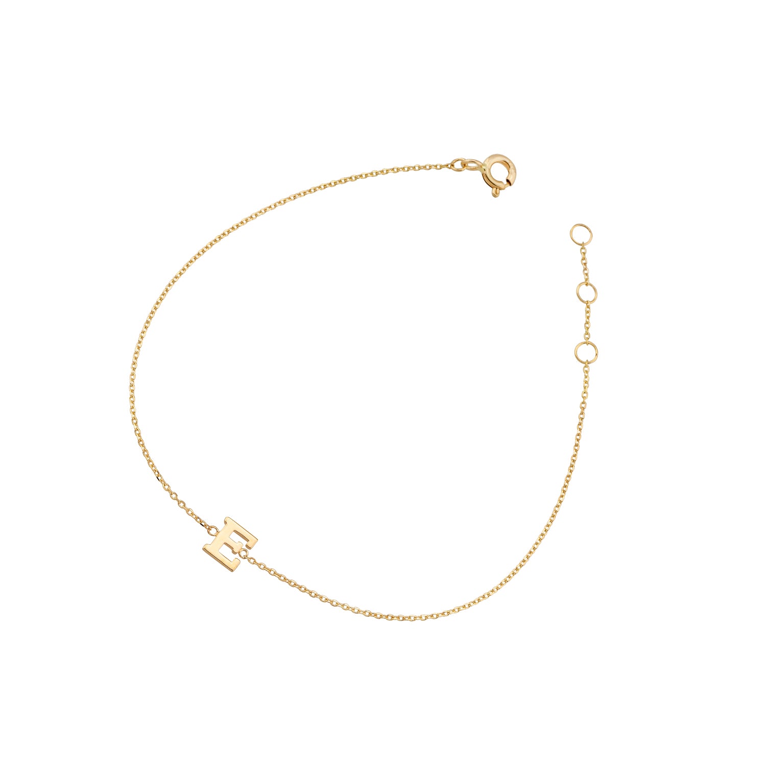 Armband Buchstabe 9K