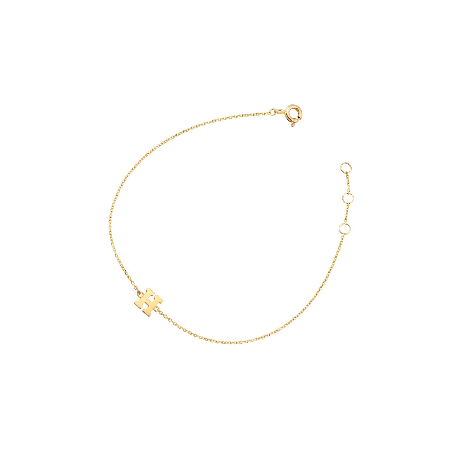 Armband Buchstabe 9K