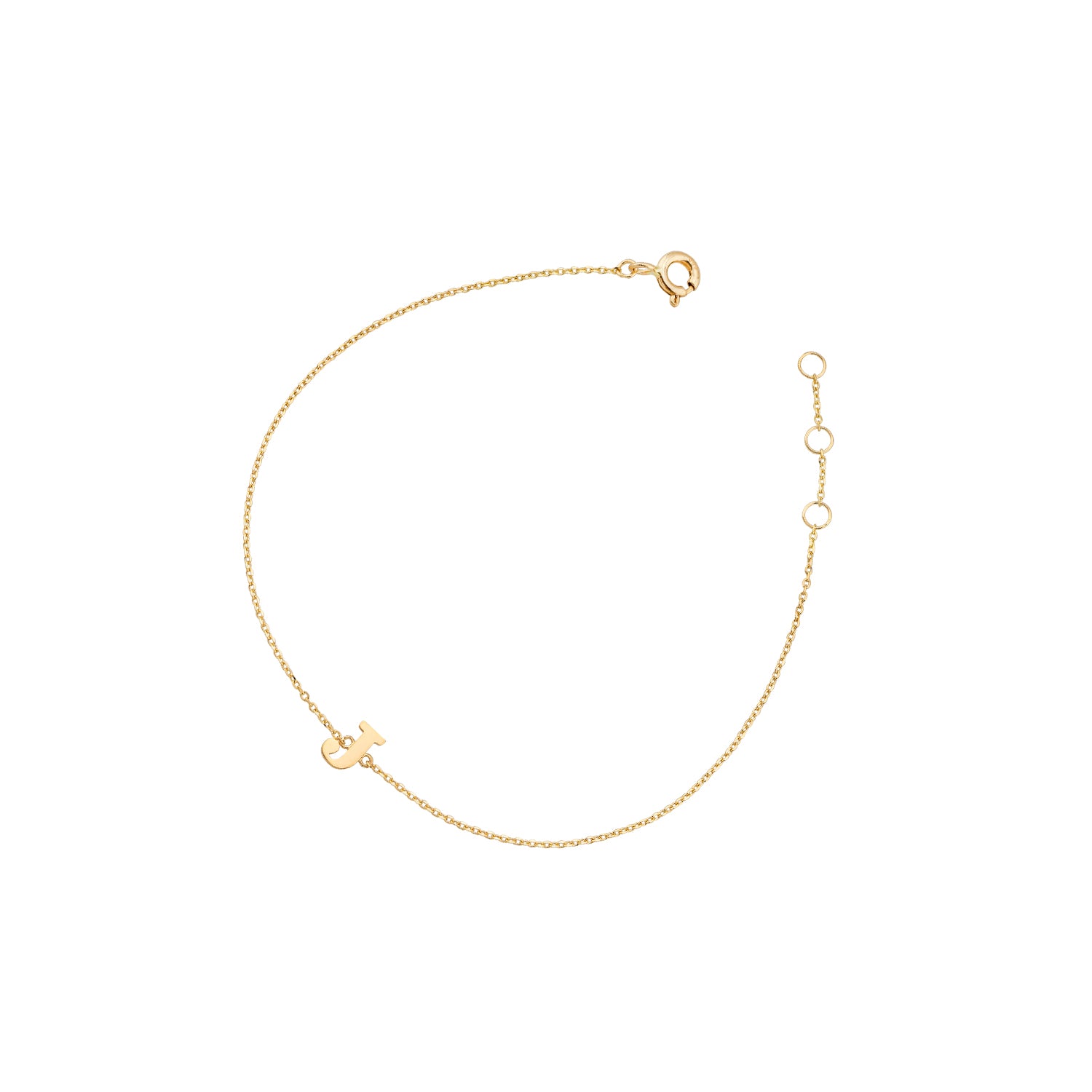 Armband Buchstabe 9K