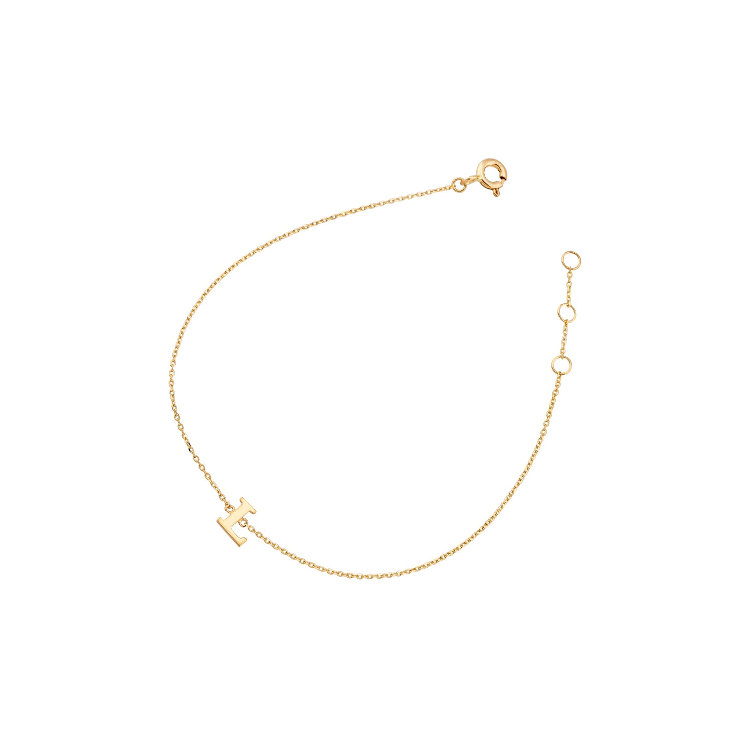 Armband Buchstabe 9K