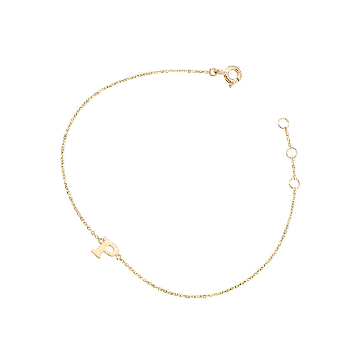 Armband Buchstabe 9K