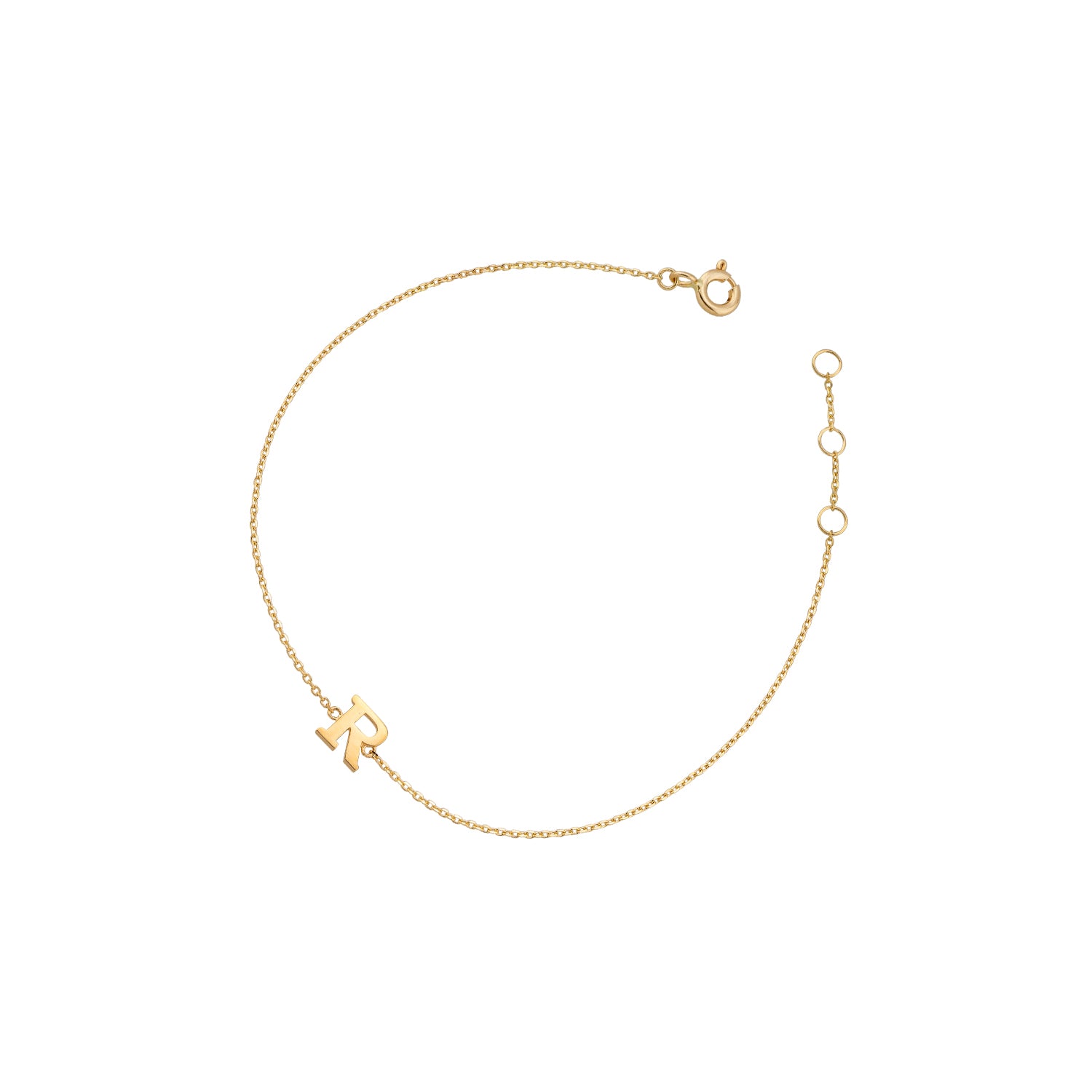 Armband Buchstabe 9K