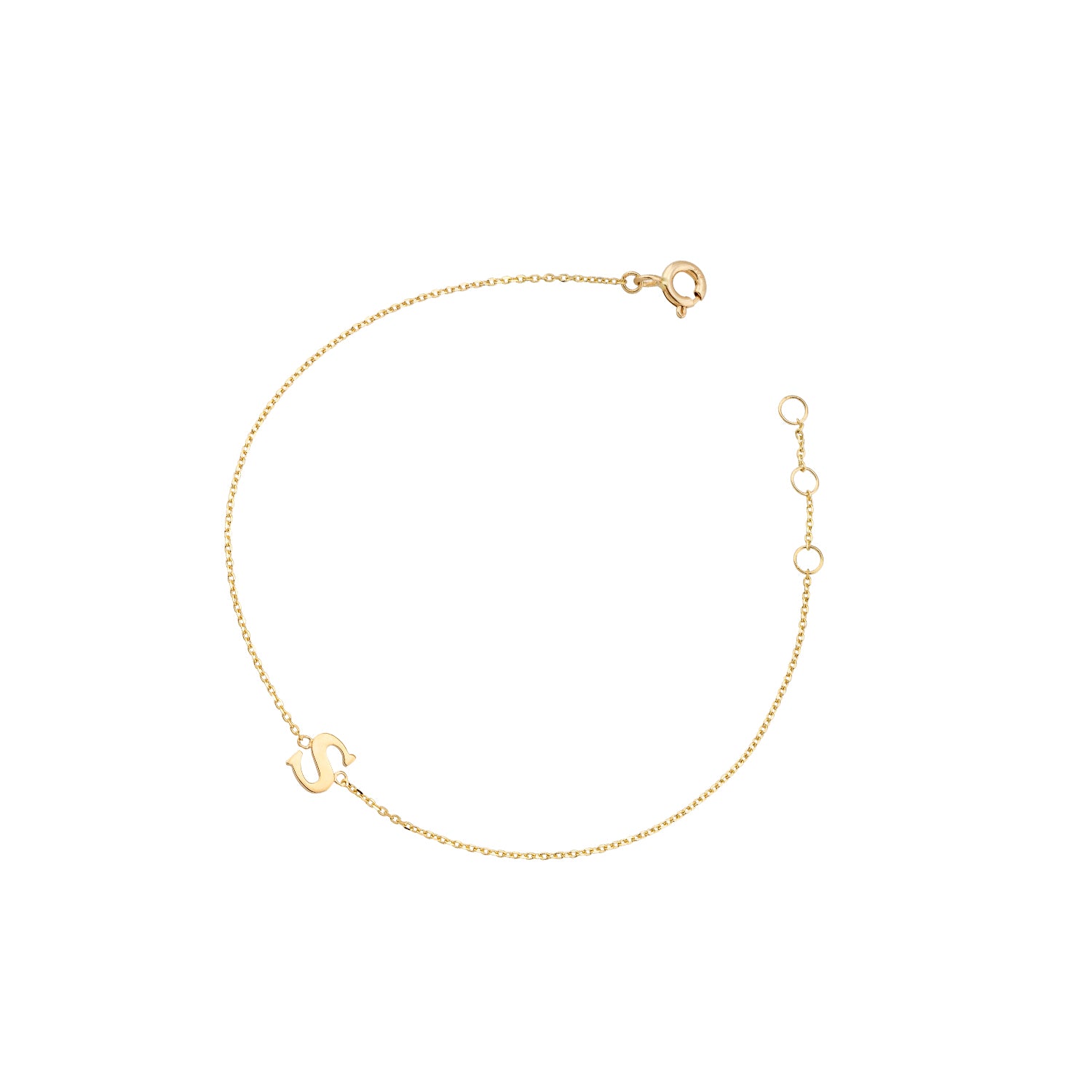 Armband Buchstabe 9K