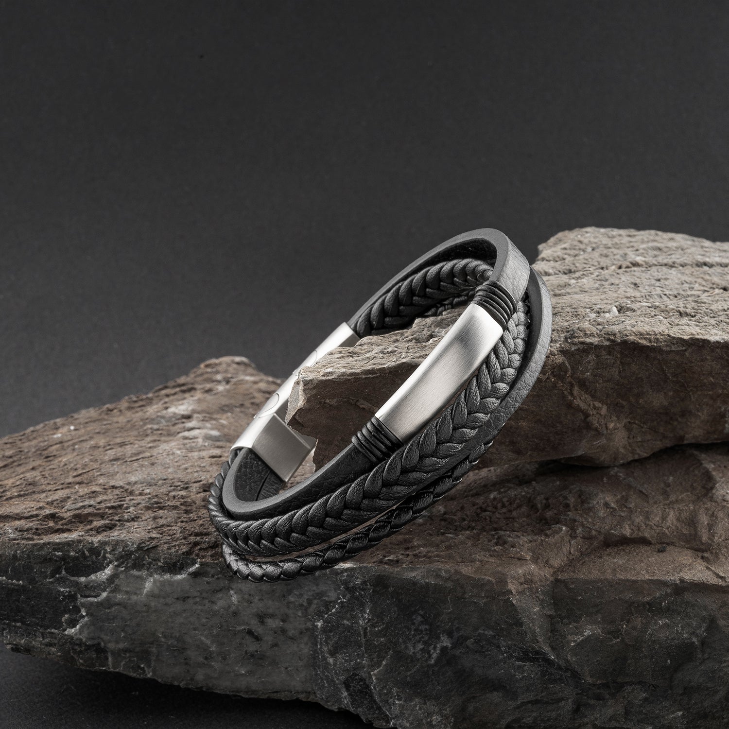 Lederarmband Herren