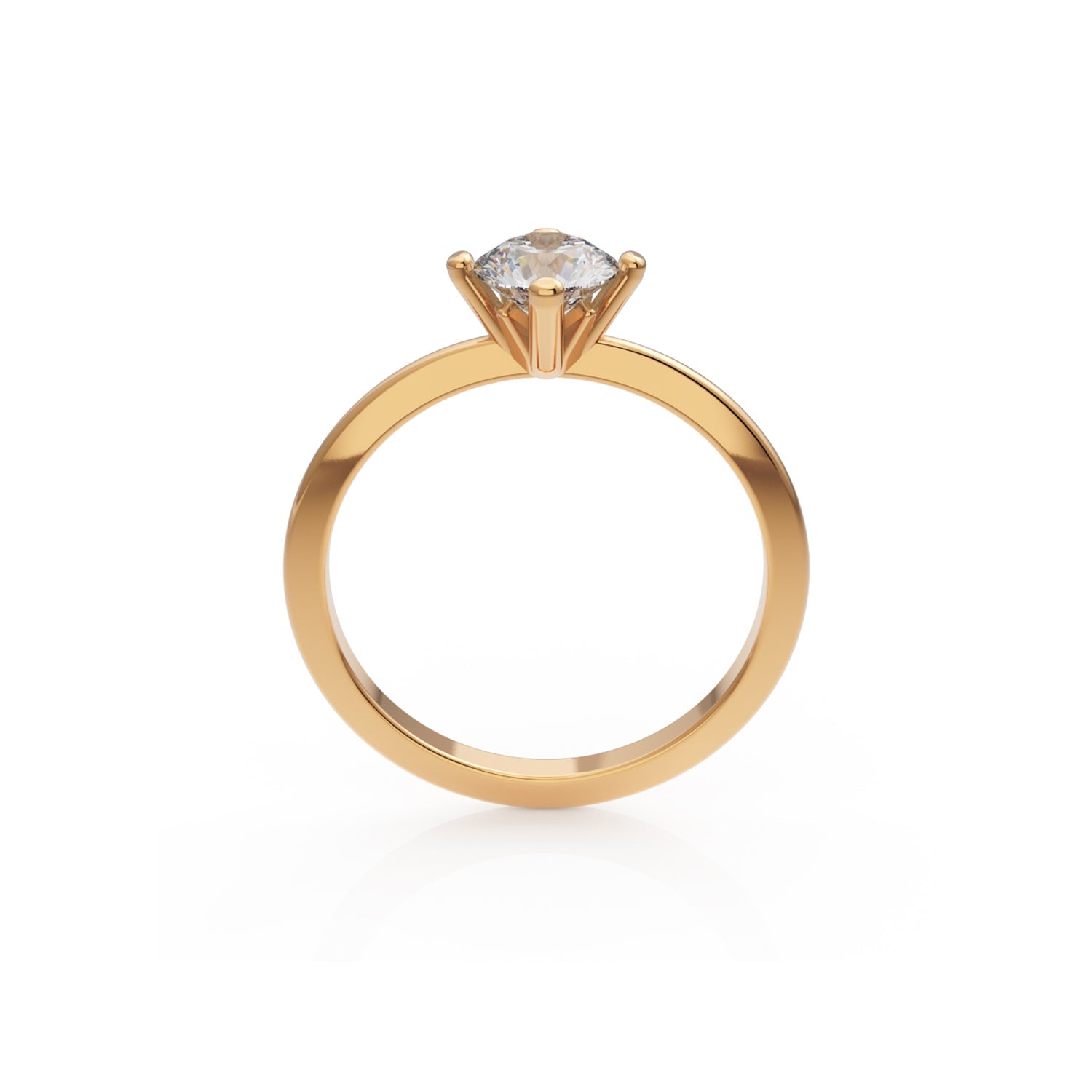 Verlobungsring Terry in Roségold 18 Karat (750)
