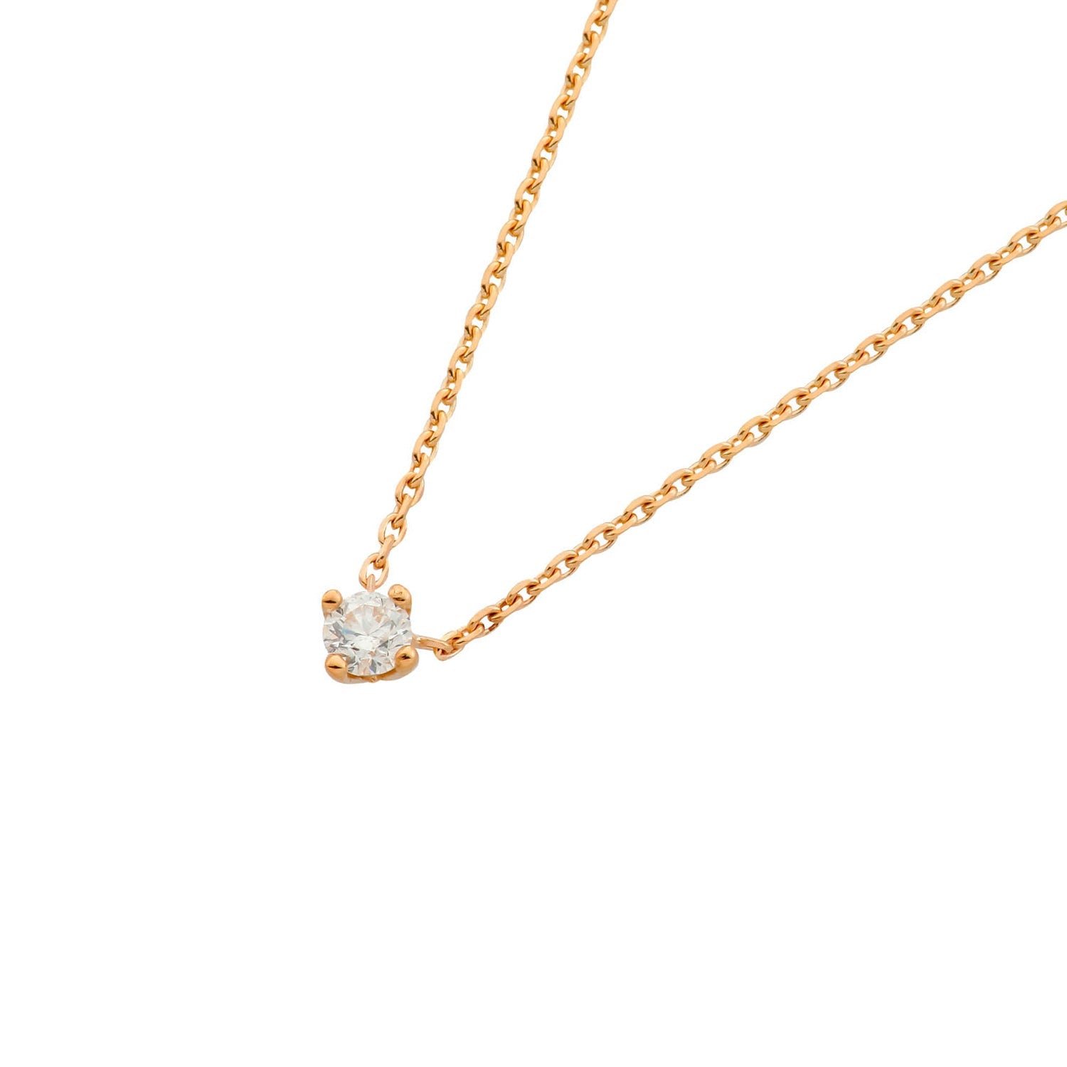 Collier Terry in Roségold 18 Karat (750)