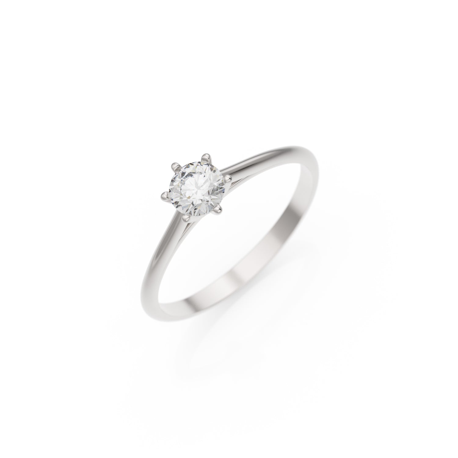 Verlobungsring Merdia in Platin (950) mit 0,30 ct Lab-Grown-Diamant