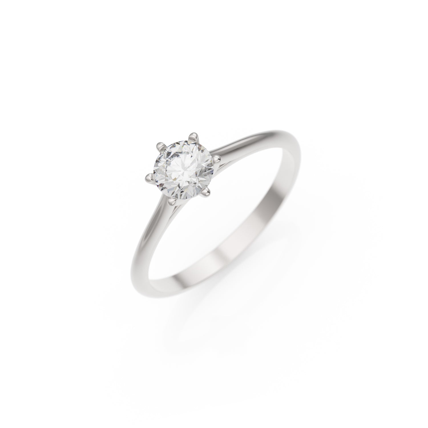 Verlobungsring Merdia in Platin (950) mit 0,40 ct Lab-Grown-Diamant