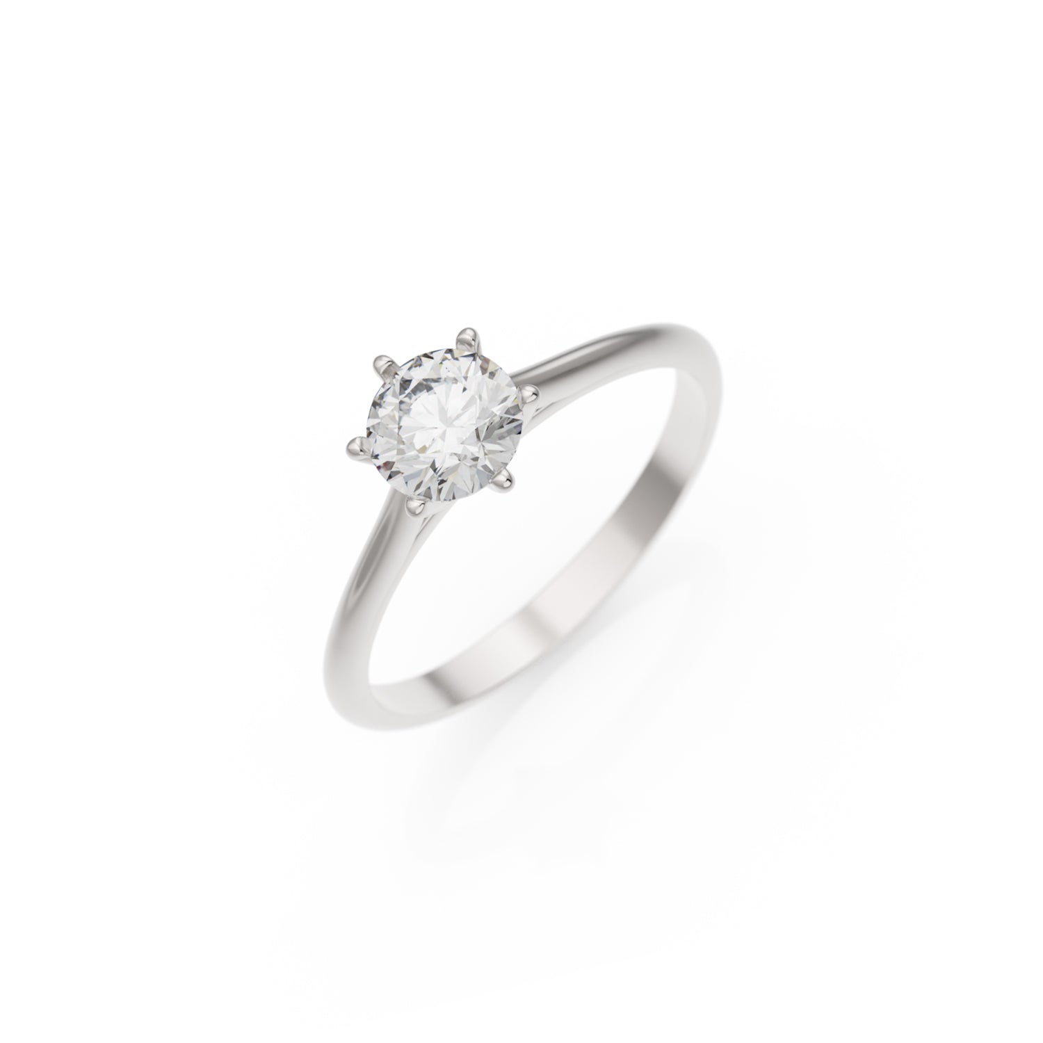Verlobungsring Merdia in Platin (950)
