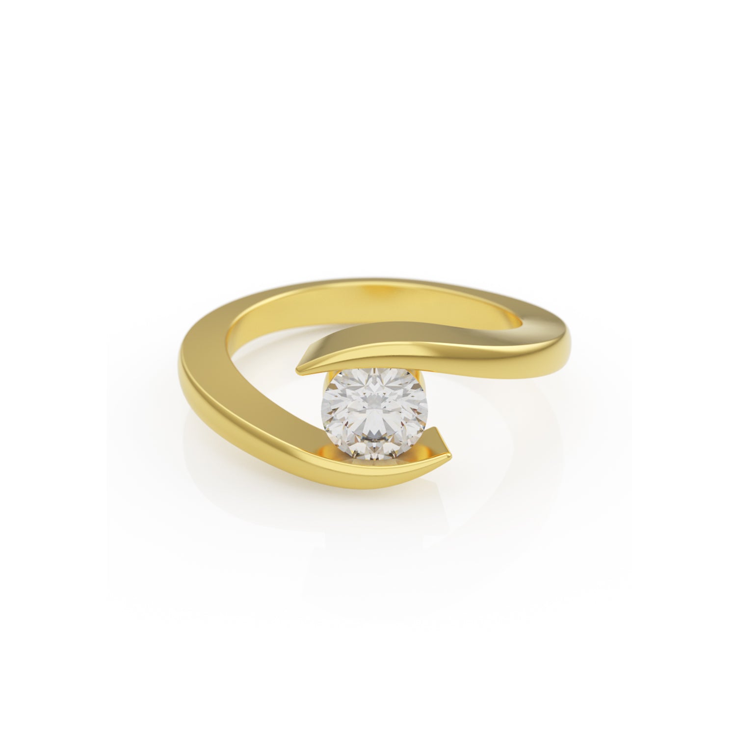 Verlobungsring Summertime in Gelbgold 18 Karat (750)