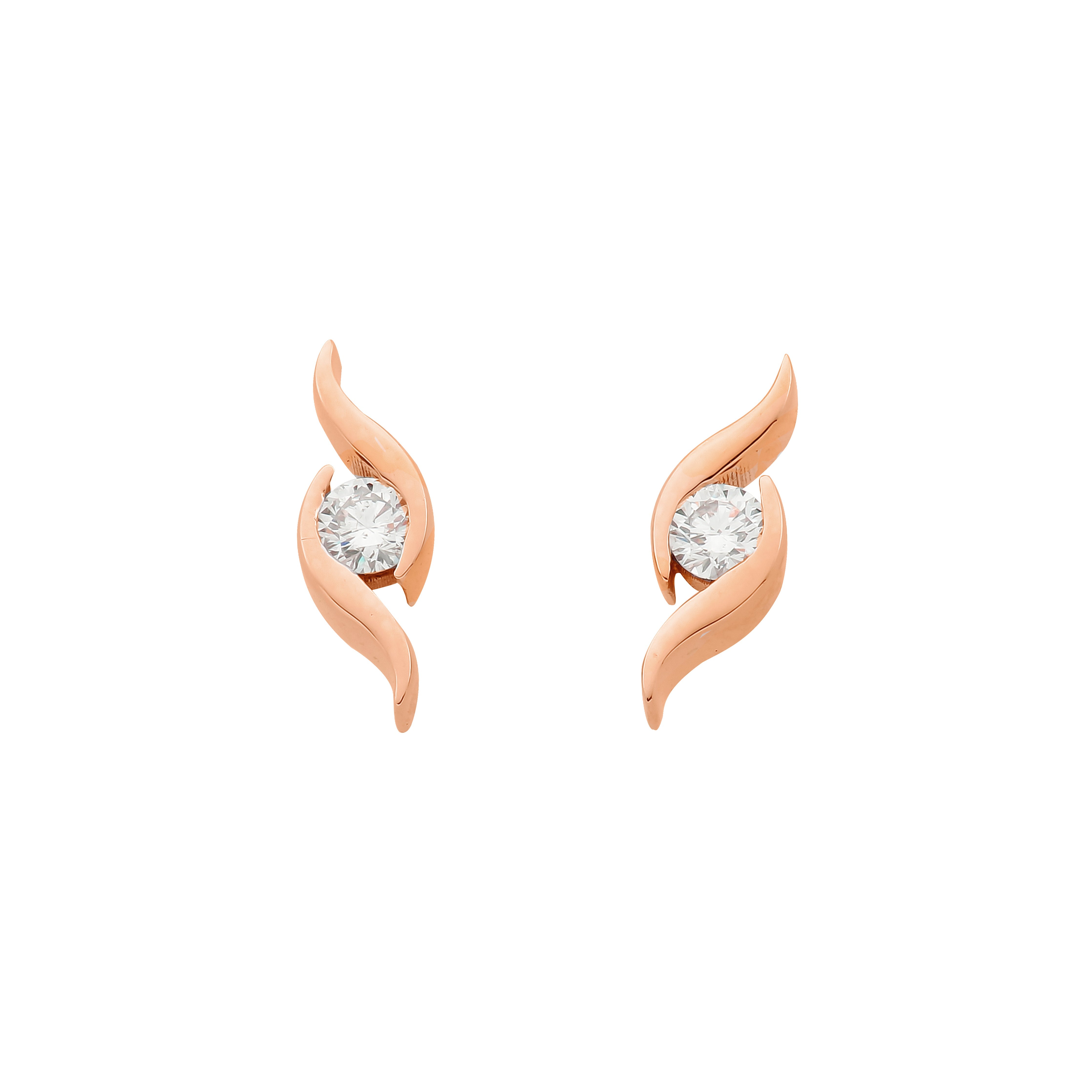 Ohrstecker Summertime in Rotgold 14 Karat (585)