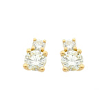 Trilogy earrings