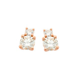 Trilogy earrings