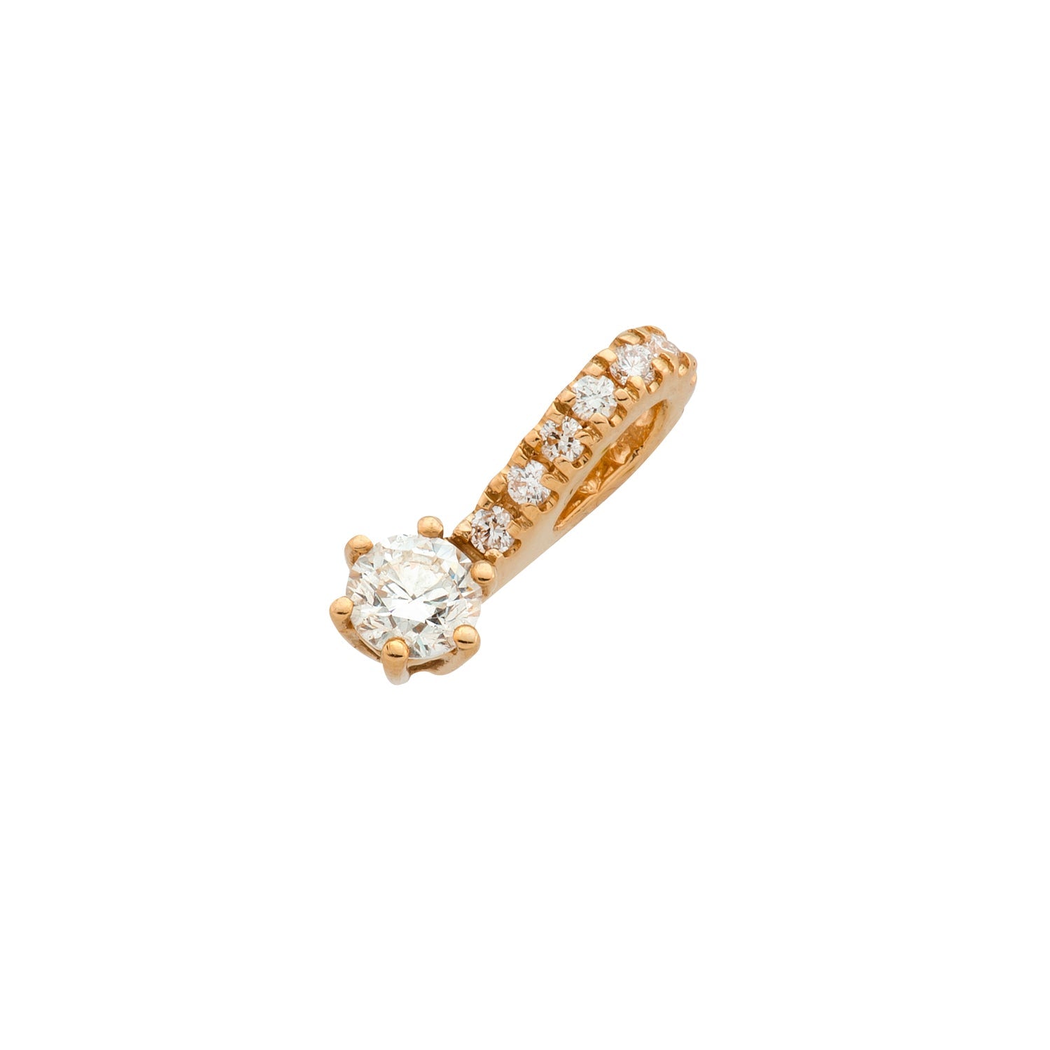Anhänger L'Amour in Roségold 18 Karat (750) mit Lab-Grown-Diamant