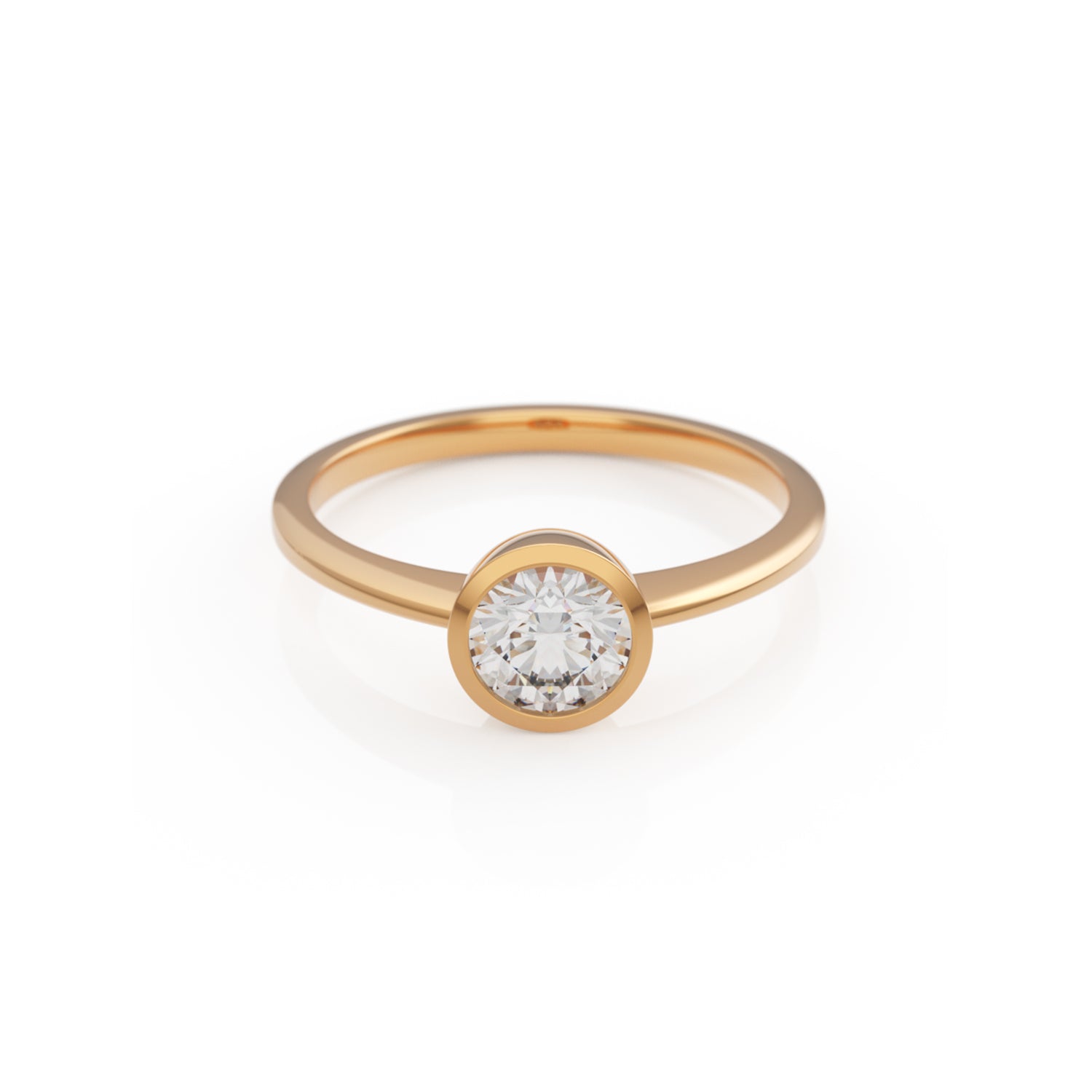 Verlobungsring Ivette in Roségold 14 Karat (585)