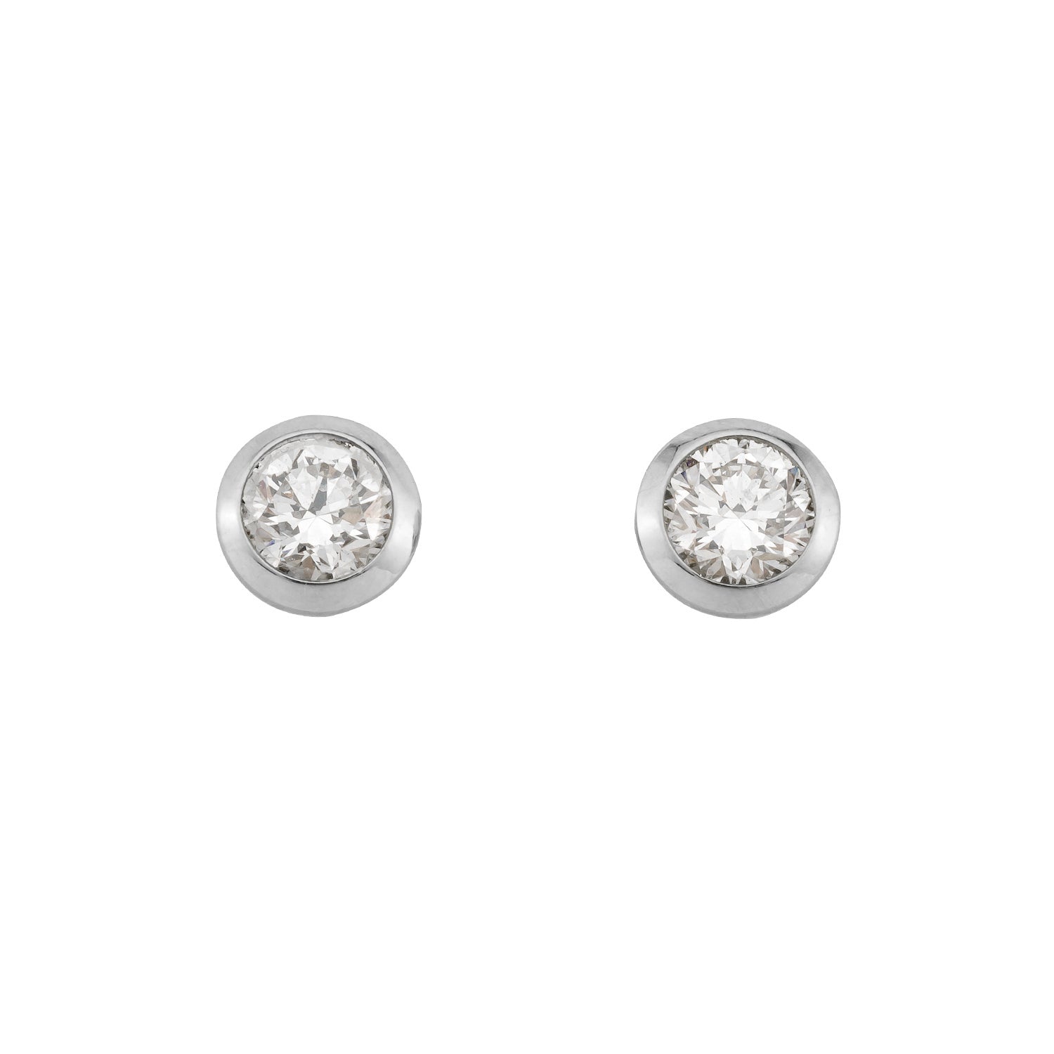Ohrstecker Ivette in Weißgold 18 Karat (750) mit 0,30 ct Lab-Grown-Diamant